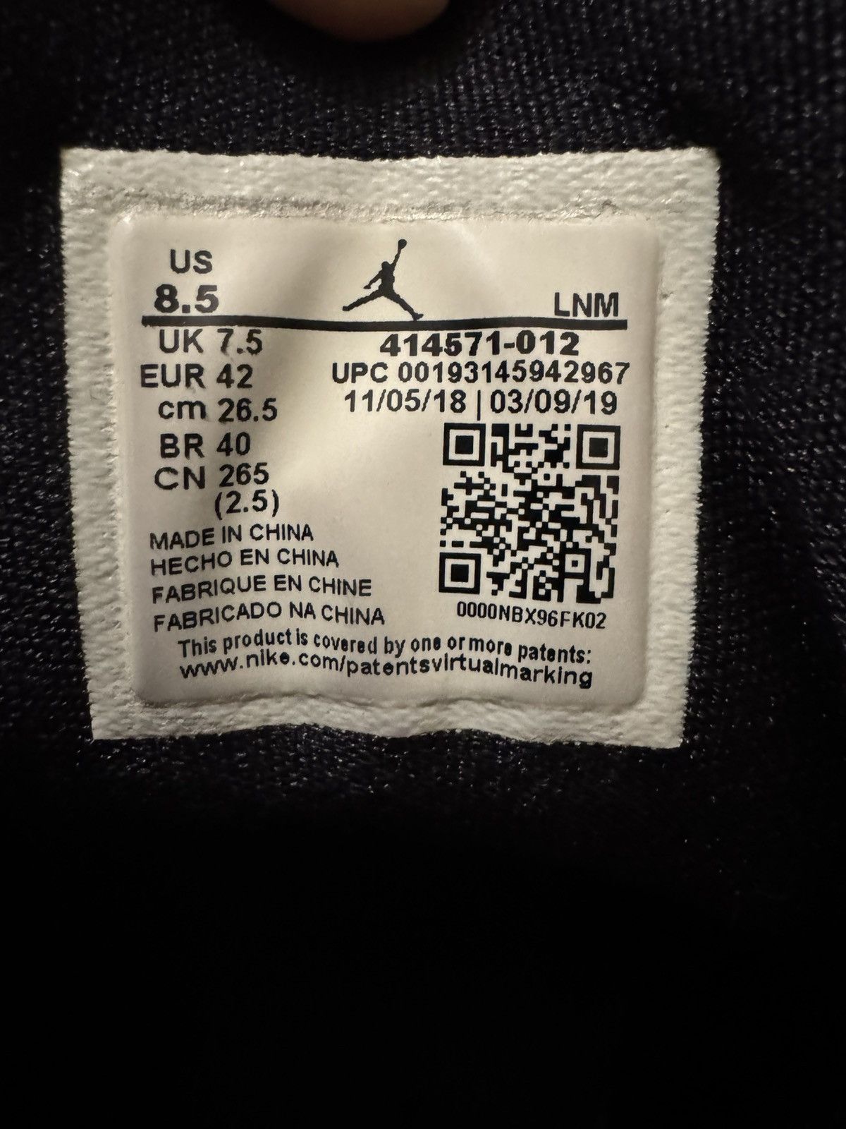 Jordan Brand cap and gown 13s (EXCLUSIVE) Size US 8.5 / EU 41-42 - 4 Thumbnail