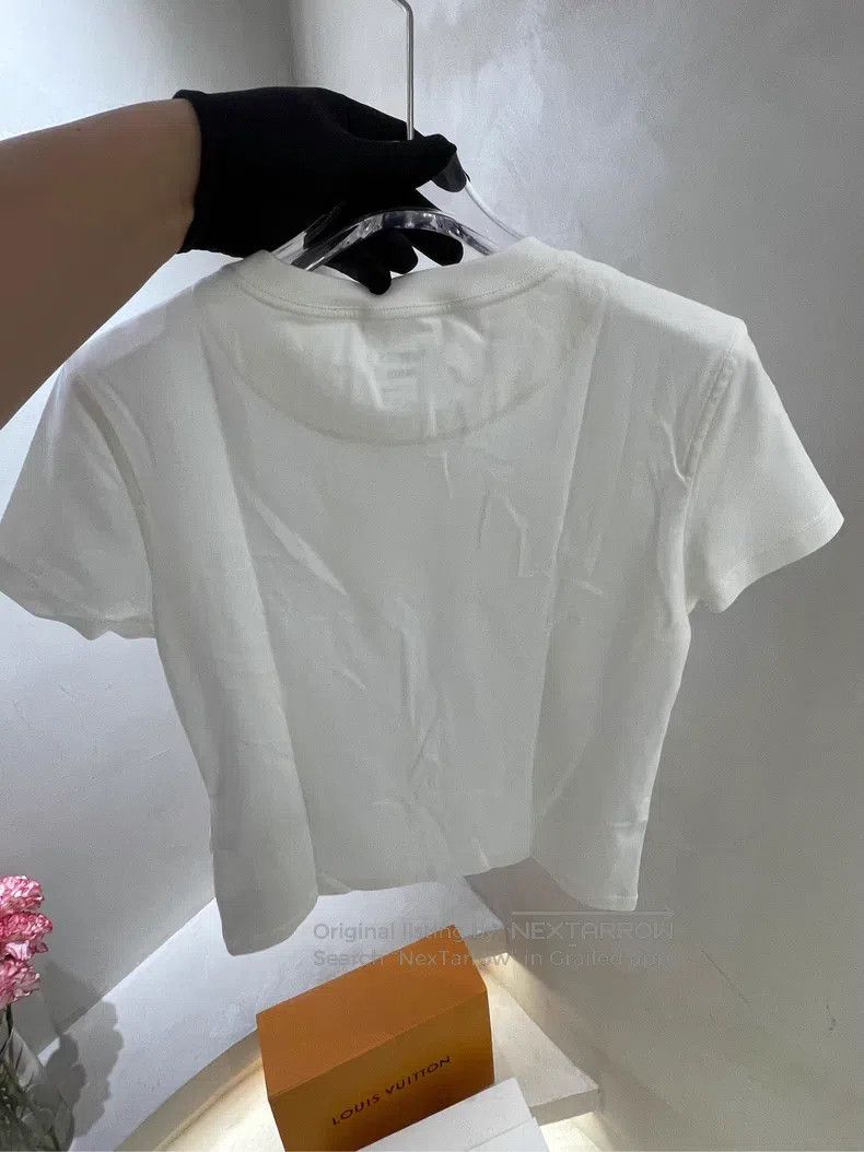 Hermes Hermes Pattern Printed Crew Neck Straight Short Sleeve T-S Size XXS / US 00 / IT 34 - 2 Thumbnail