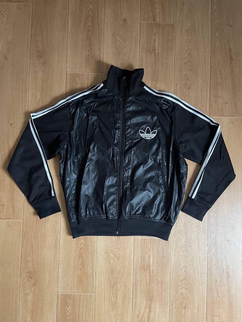 Adidas × Vintage Vintage Style Adidas Jacket Track Top Bomber Size US L / EU 52-54 / 3 - 7 Thumbnail