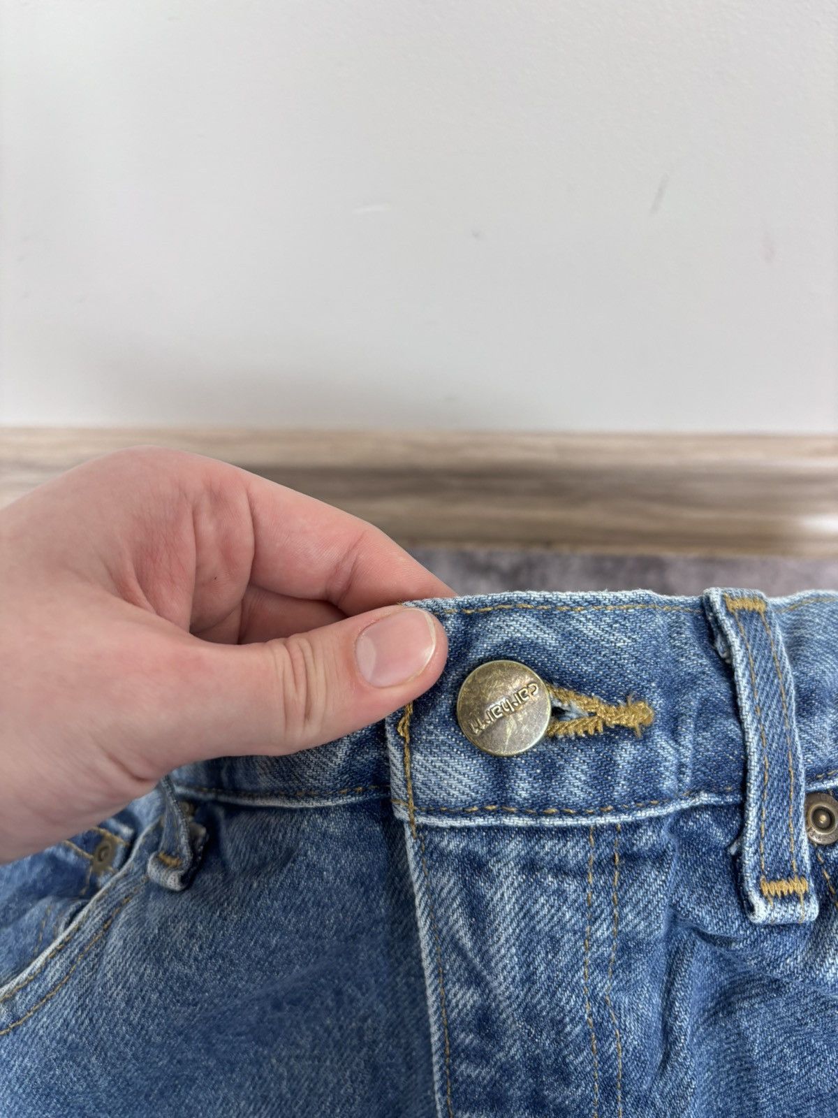 Carhartt Vintage Carhartt Men’s Blue Denim Jeans Straight Fit B17 STW Size US 33 - 18 Thumbnail
