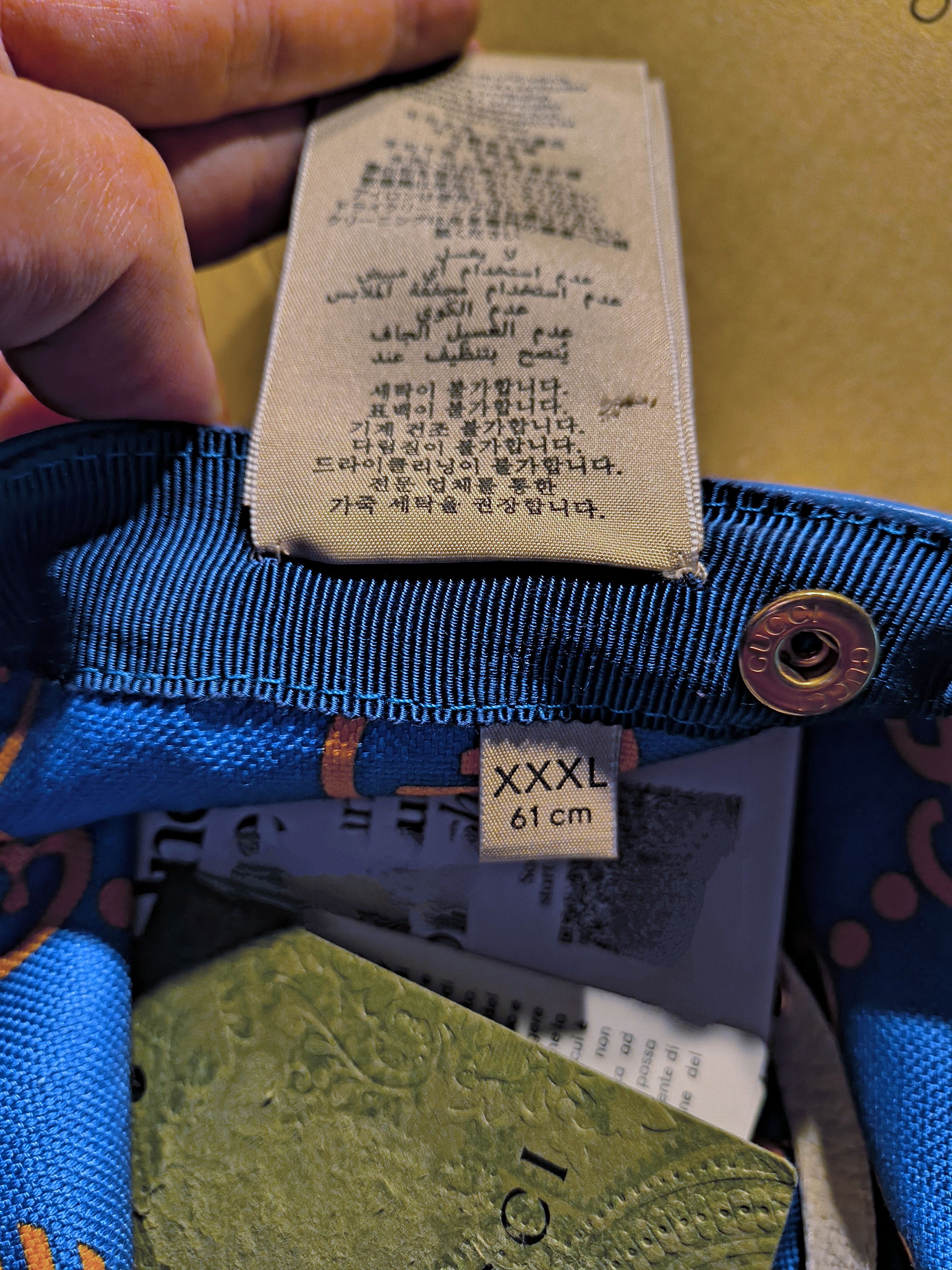 Adidas × Gucci Gucci x Adidas 2023 Jockey Lamb Leather Hat w/ Tags Size ONE SIZE - 14 Thumbnail