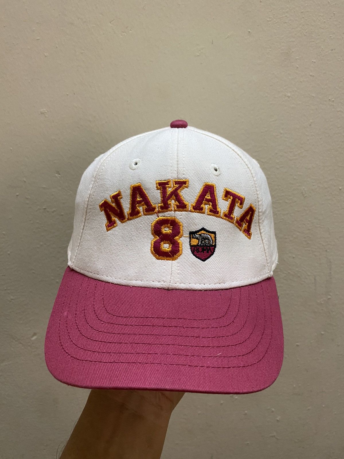 Vintage VERY RARE VINTAGE NAKATA AS ROMA Y2K HAT Size ONE SIZE - 1 Thumbnail