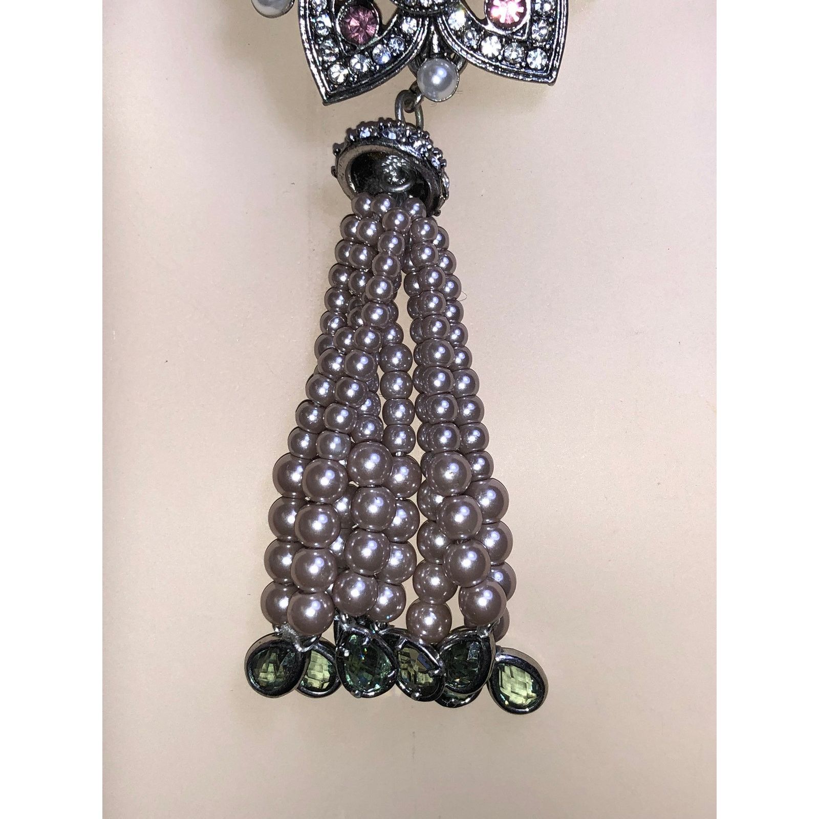 Other CHLOE + ISABEL crystal lotus tassel statement necklace- N129 Size ONE SIZE - 3 Thumbnail