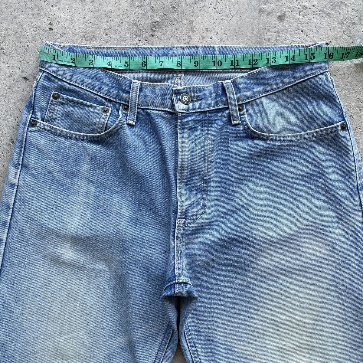 Edwin W32x31 Vintage Edwin 403 Japan Jeans Lightwashed Denim Pants Size US 32 / EU 48 - 5 Thumbnail