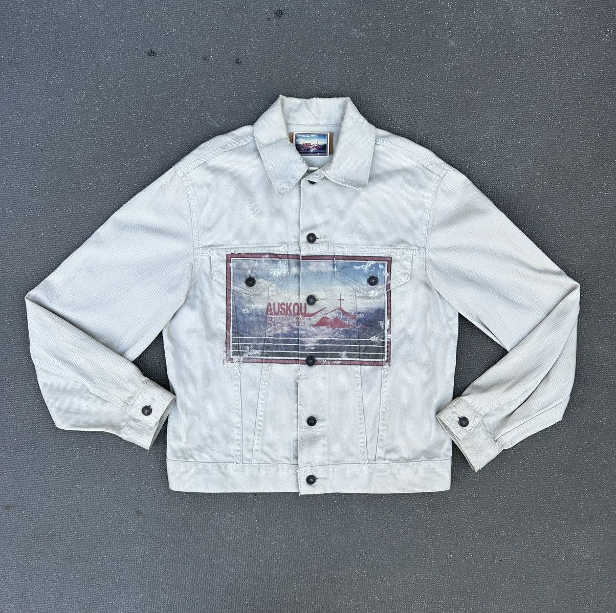 Levi's Auskou les six distressed levi’s corduroy trucker jacket Size US M / EU 48-50 / 2 - 1 Thumbnail