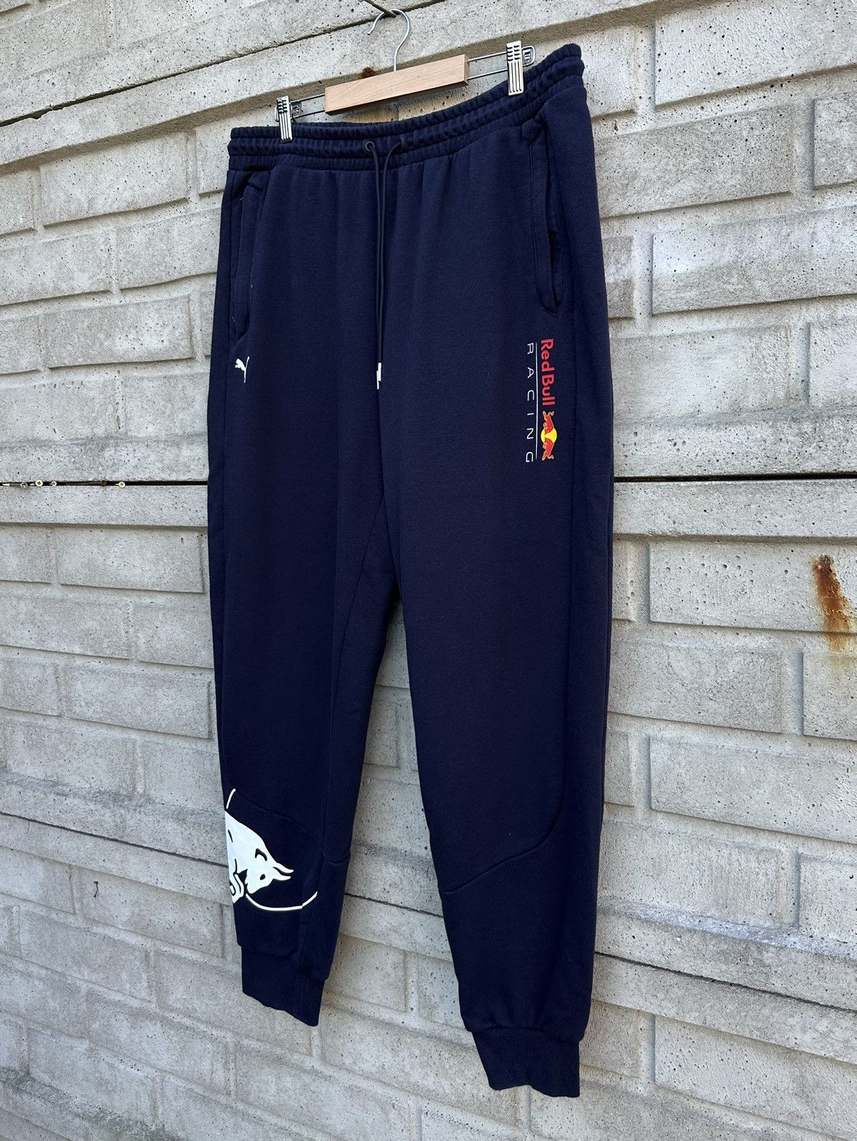 Navy blue sweatpants Puma x Red Bull Racing tracksuits size XL