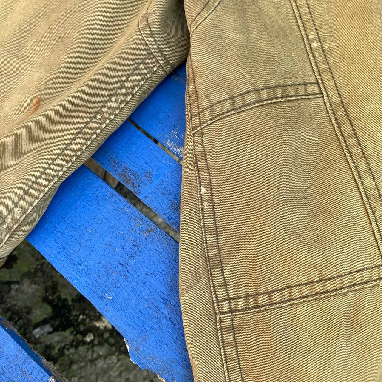 Abercrombie & Fitch Vtg Abercrombie&Fith Harrison Jacket Sherpa Lined Sun Faded Size US S / EU 44-46 / 1 - 15 Thumbnail