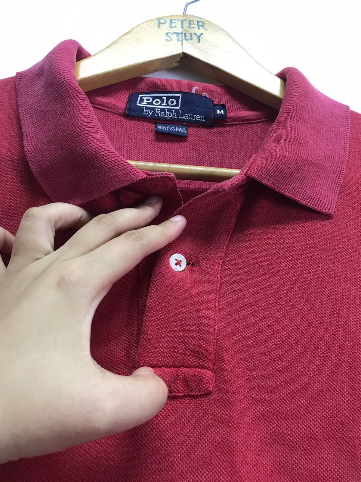 Vintage Vintage Polo Ralph Lauren tee Size US M / EU 48-50 / 2 - 9 Thumbnail