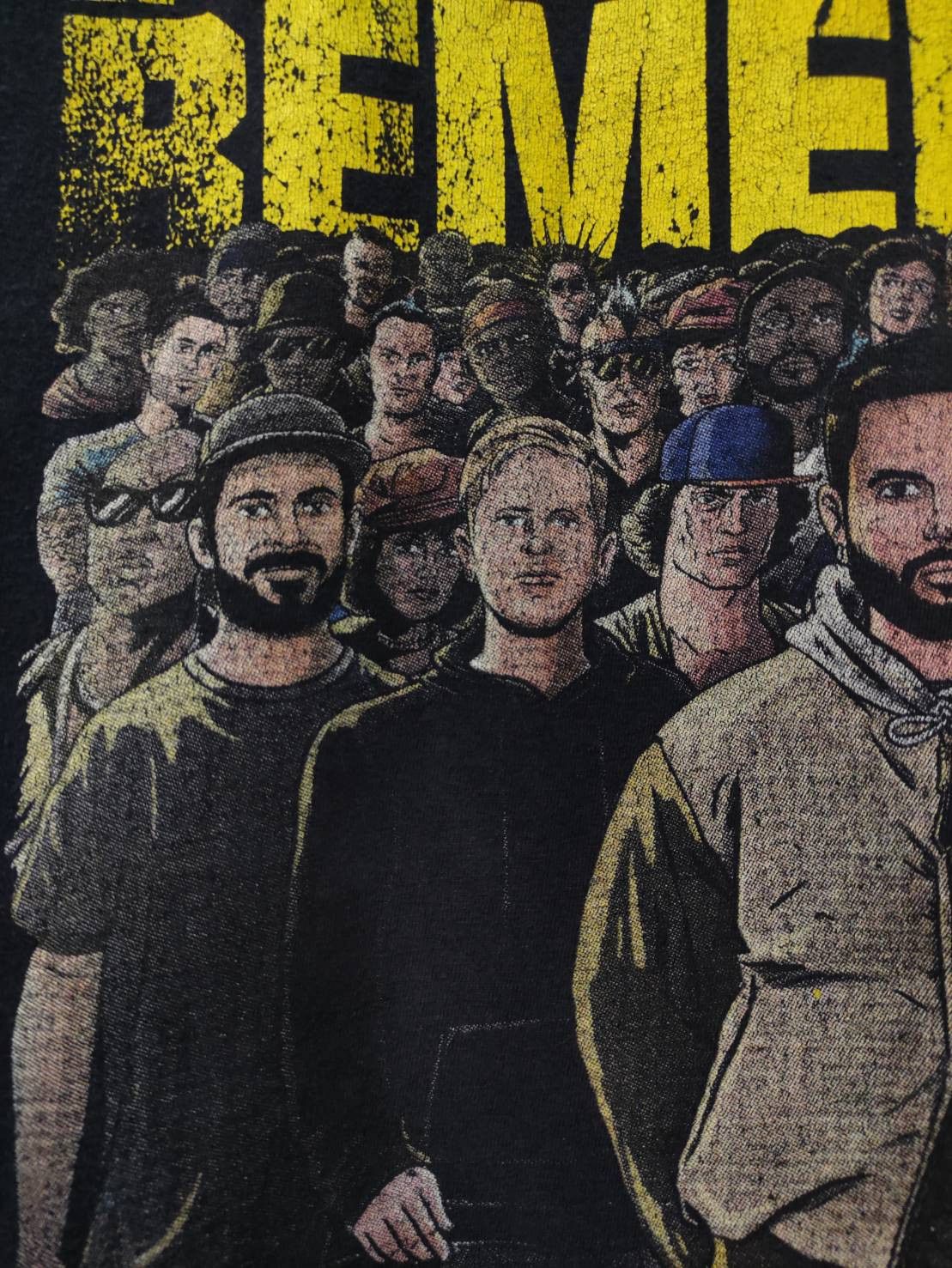 Band Tees A Day To Remember Degenerates Tour Parody The Warriors Size US XL / EU 56 / 4 - 5 Thumbnail