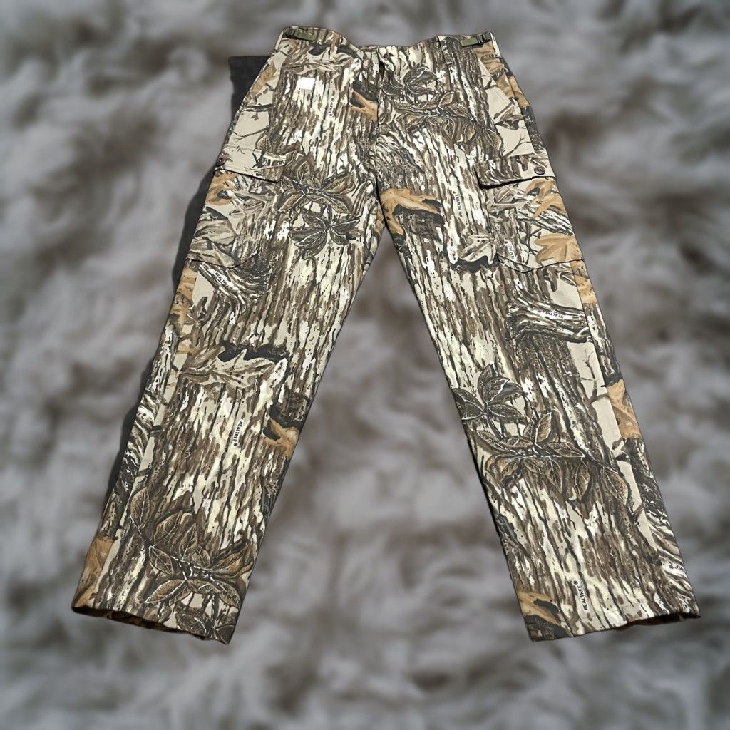 VINTAGE Realtree All Purpose Pants Mens M Khakis