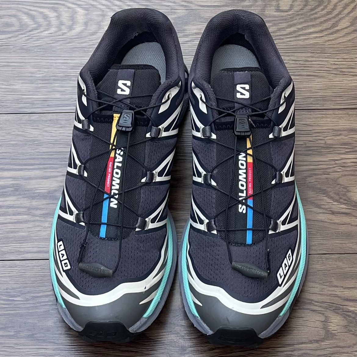 Salomon Salomon XT-6 "Nine Iron/Quicksilver" Size US 12 / EU 45 - 2 Thumbnail