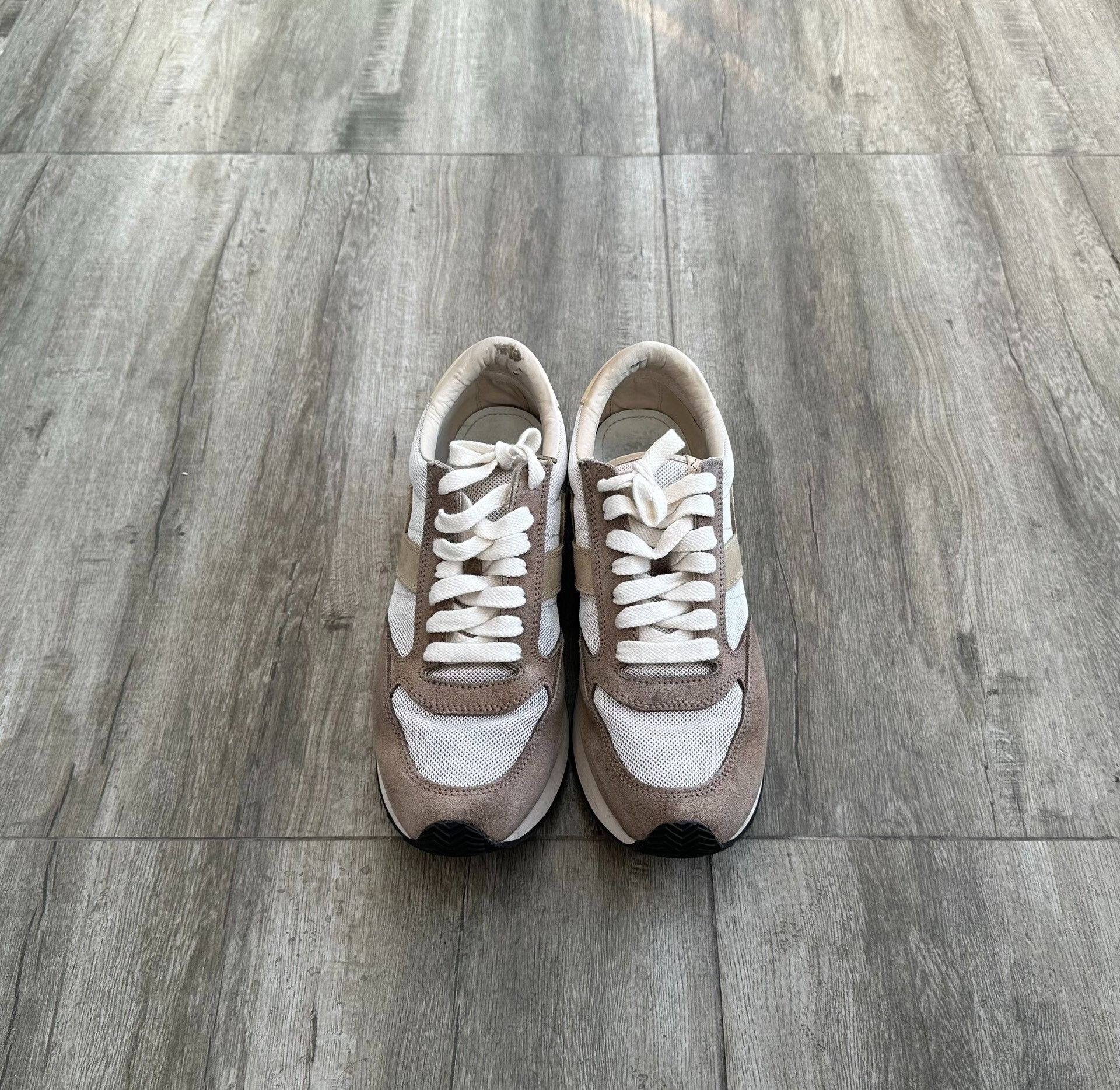 Visvim visvim dunand trainer with italian leather and canvas Size US 11 / EU 44 - 1 Thumbnail