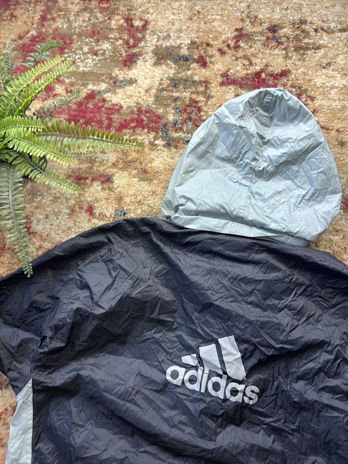 Adidas × Vintage 90’s ADIDAS RETRO BIG BACK CENTRAL LOGO Y2K TRACK JACKET Size US M / EU 48-50 / 2 - 5 Thumbnail
