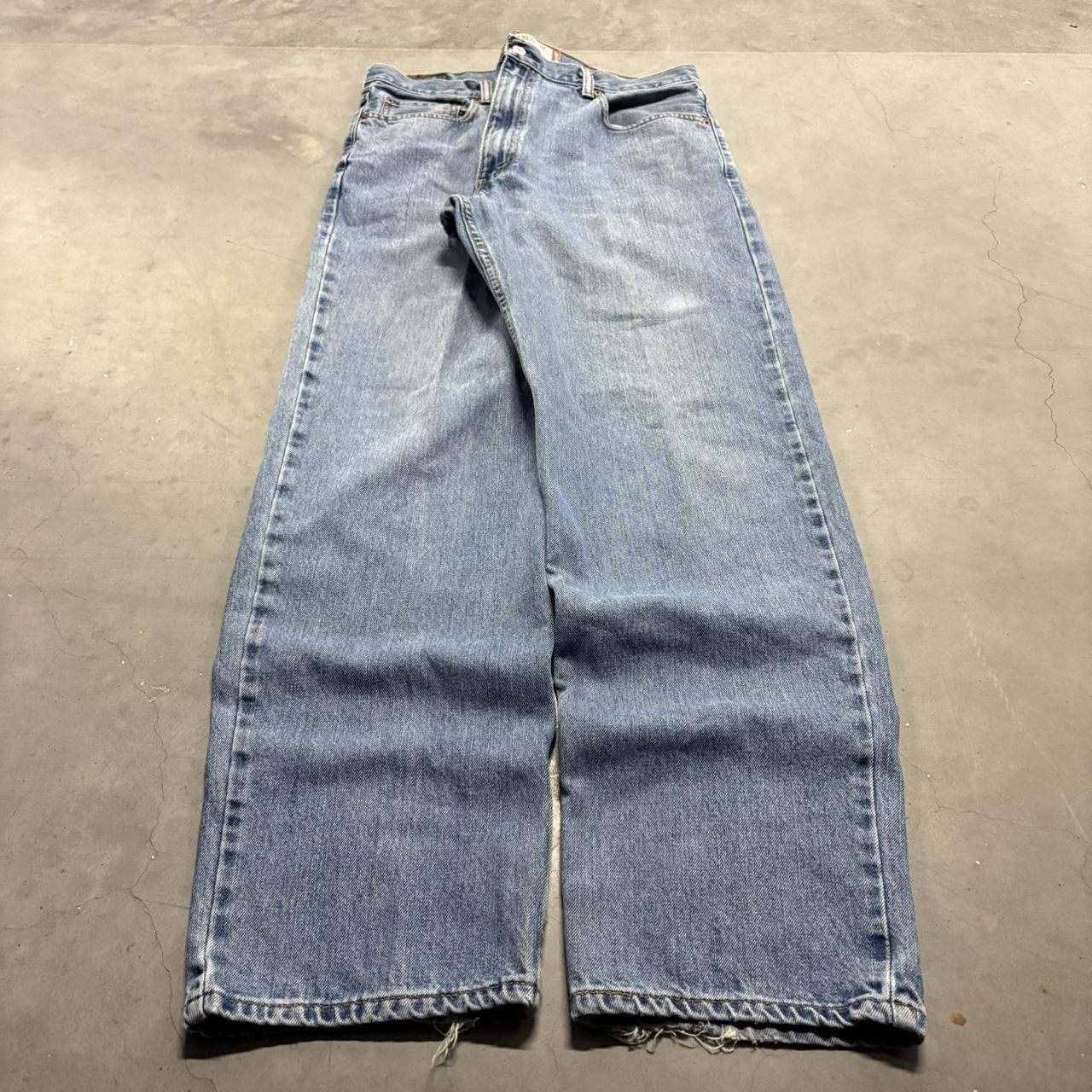 Vintage Crazy Vintage Y2K/2000s Super Baggy Levis Medium Wash Denim Jeans Size US 36 / EU 52 - 3 Thumbnail