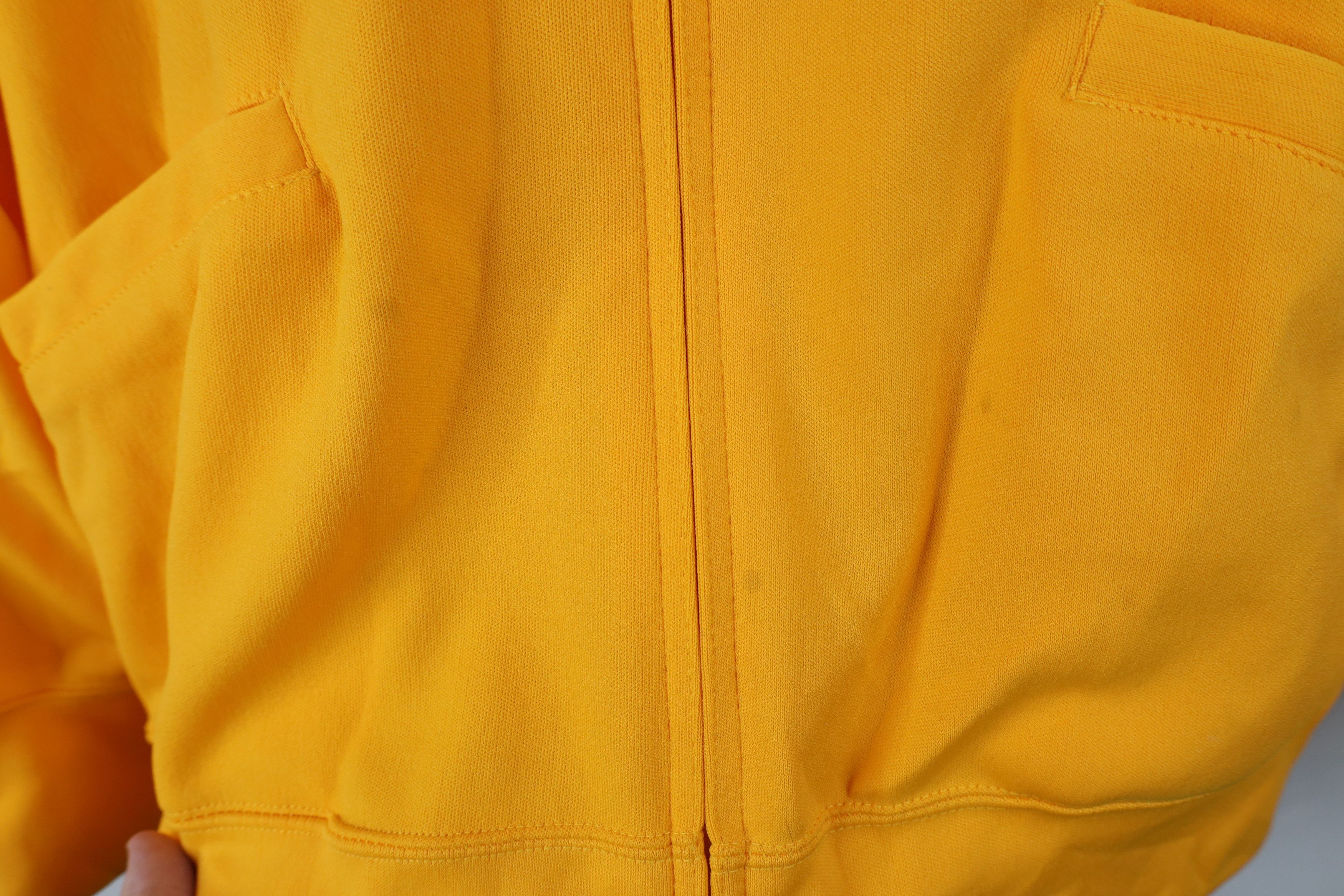 Vintage Vintage 70s Streetwear Striped Warm Up Track Jacket Yellow Size US M / EU 48-50 / 2 - 4 Thumbnail