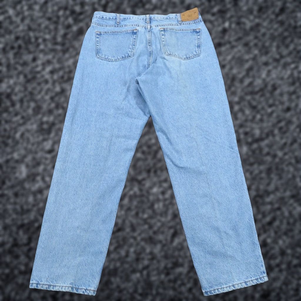 Gap VINTAGE Gap Jeans Men 38 Baggy Y2K Skater Wide-Leg Light Denim USA 36x30 Size US 36 / EU 52 - 1 Thumbnail