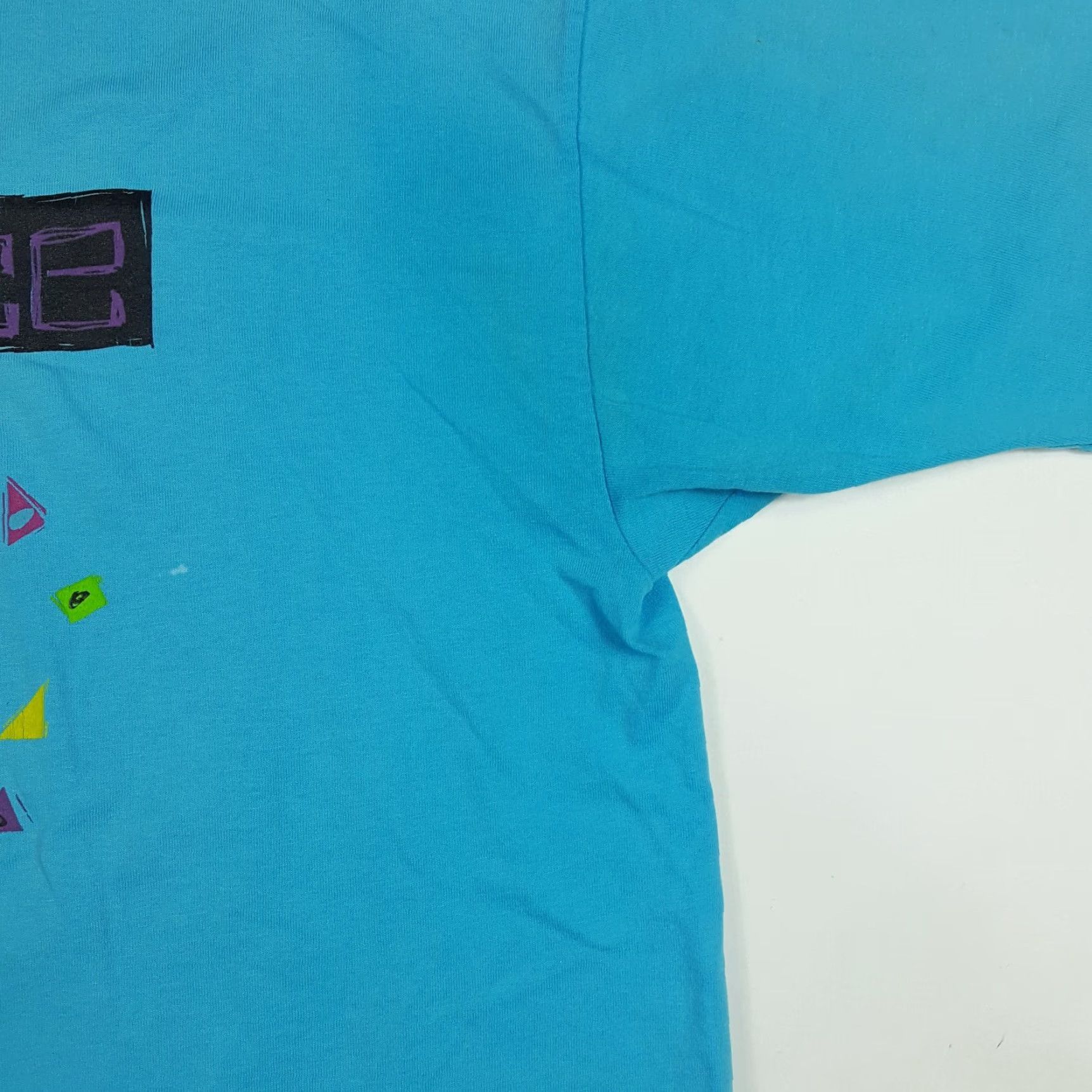 Fruit Of The Loom VTG 90s Run The Race Men's Size XL Running Track Sports Athletic Retro T Shirt Classic Size US XL / EU 56 / 4 - 4 Thumbnail