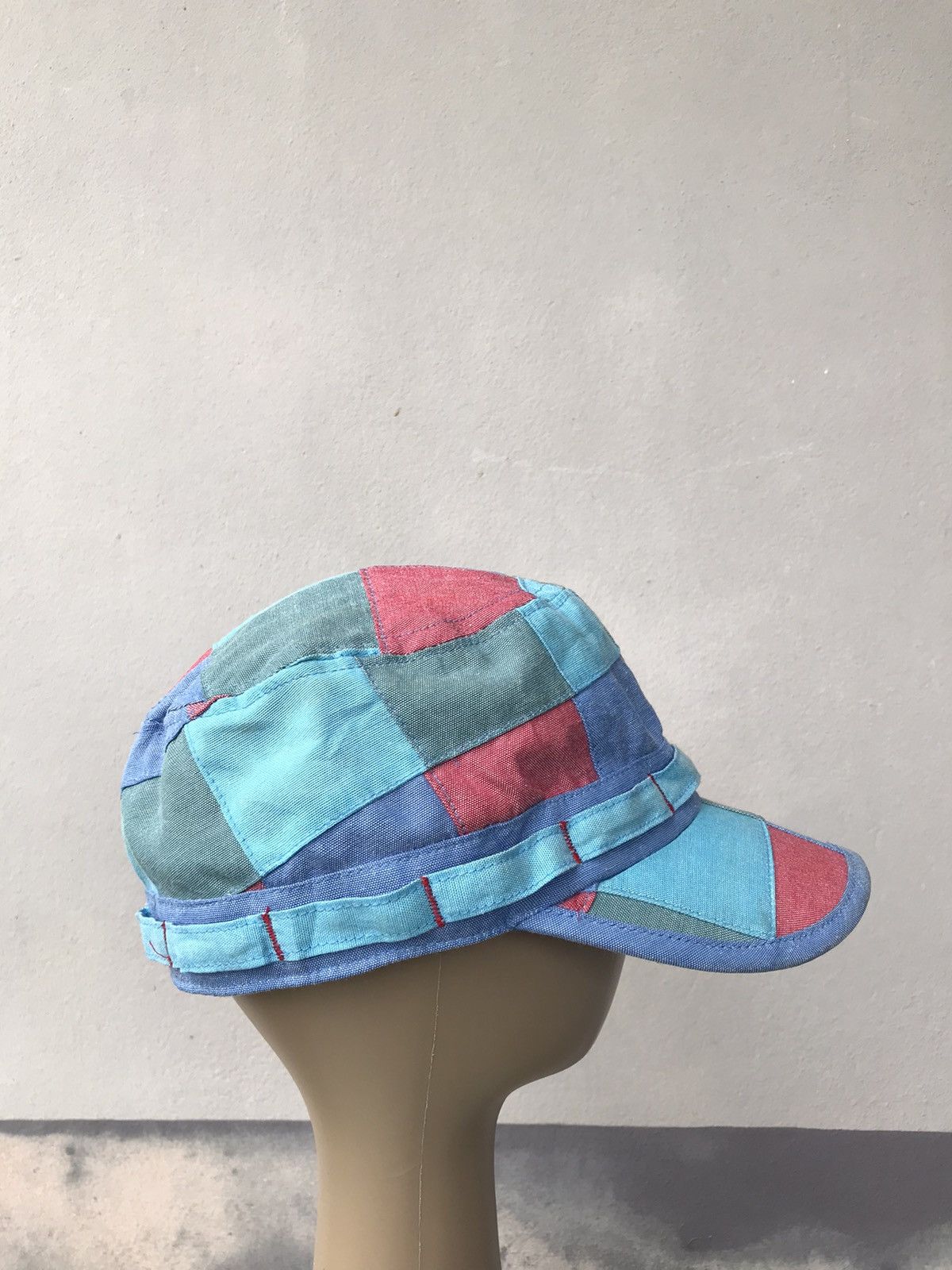 Japanese Brand Patchwork Hat by Grace Hats Size ONE SIZE - 5 Thumbnail