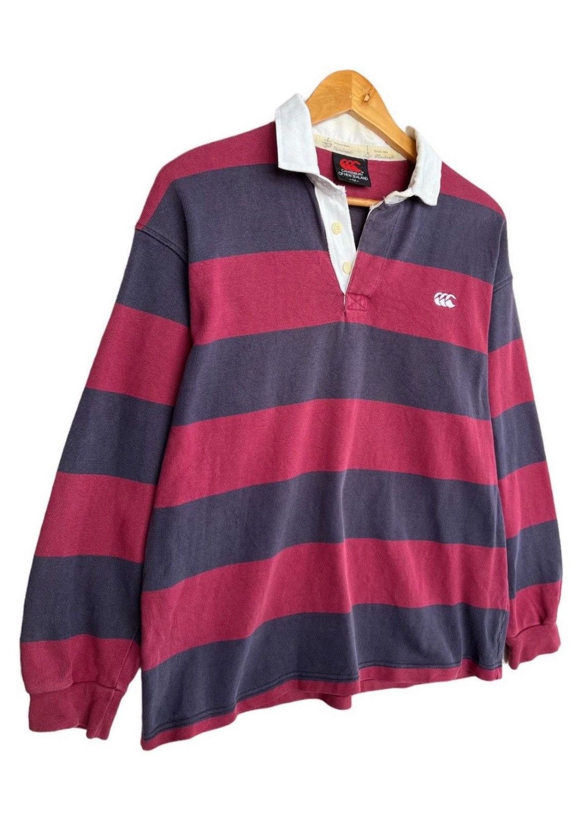 Canterbury of New Zealand Vintage 90s Centerbury Of New Zealand Rugby Polo Shirt Size US L / EU 52-54 / 3 - 2 Thumbnail