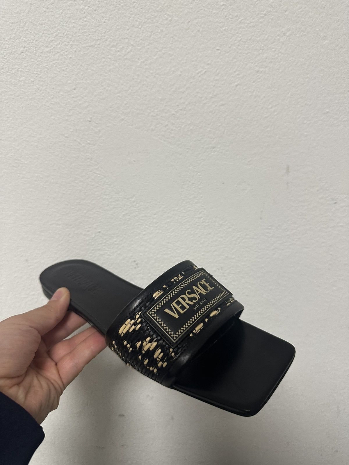Versace Versace Theia Barocco Flat Sandals Size US 6 / IT 36 - 8 Thumbnail