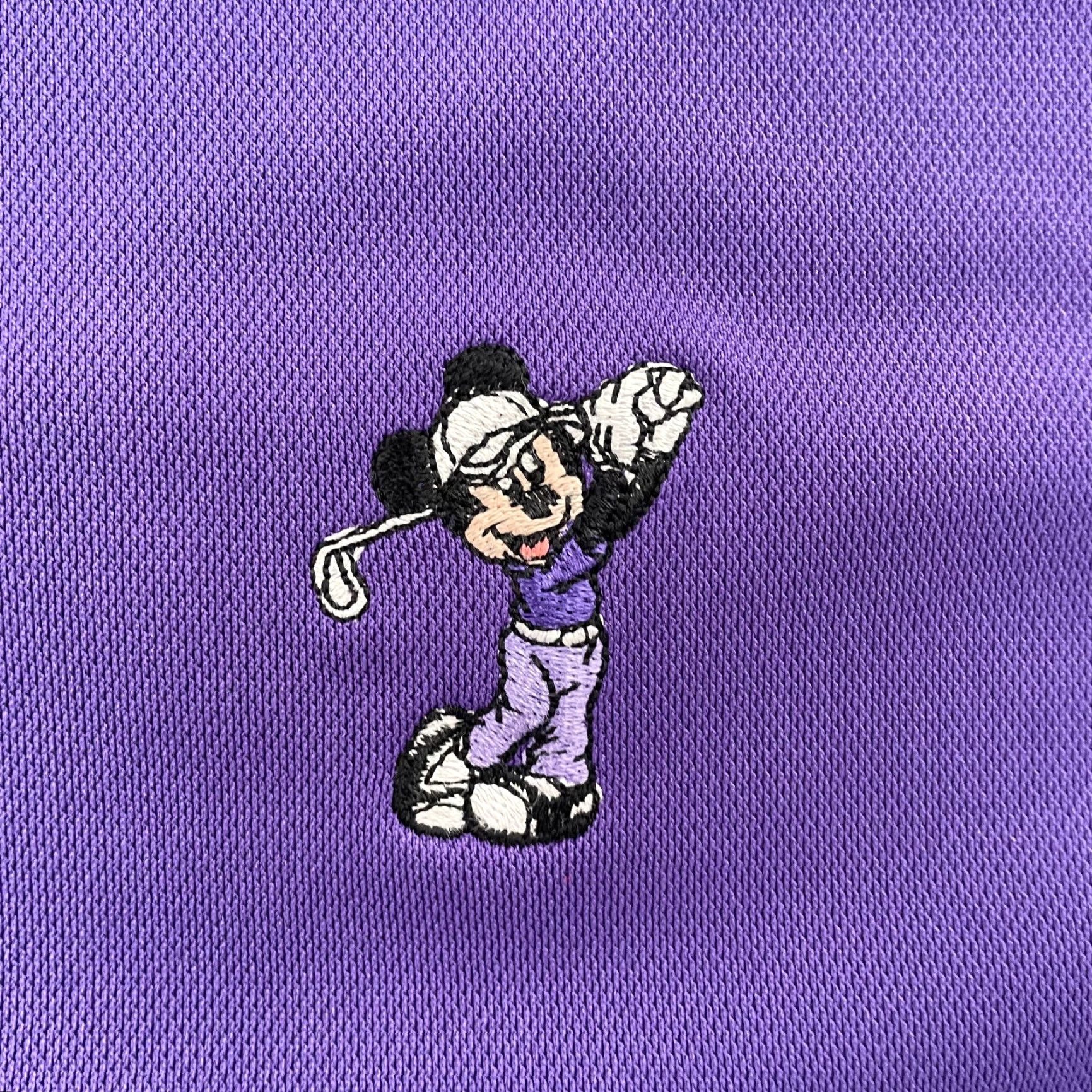 Nike Nike Golf Disney Shirt Adult 2XL Polo Mickey Mouse Mens XXL Purple Polo Shirt Disney Nike Golf Polo 2XL Men Purple Mickey Mouse Size US XXL / EU 58 / 5 - 4 Thumbnail