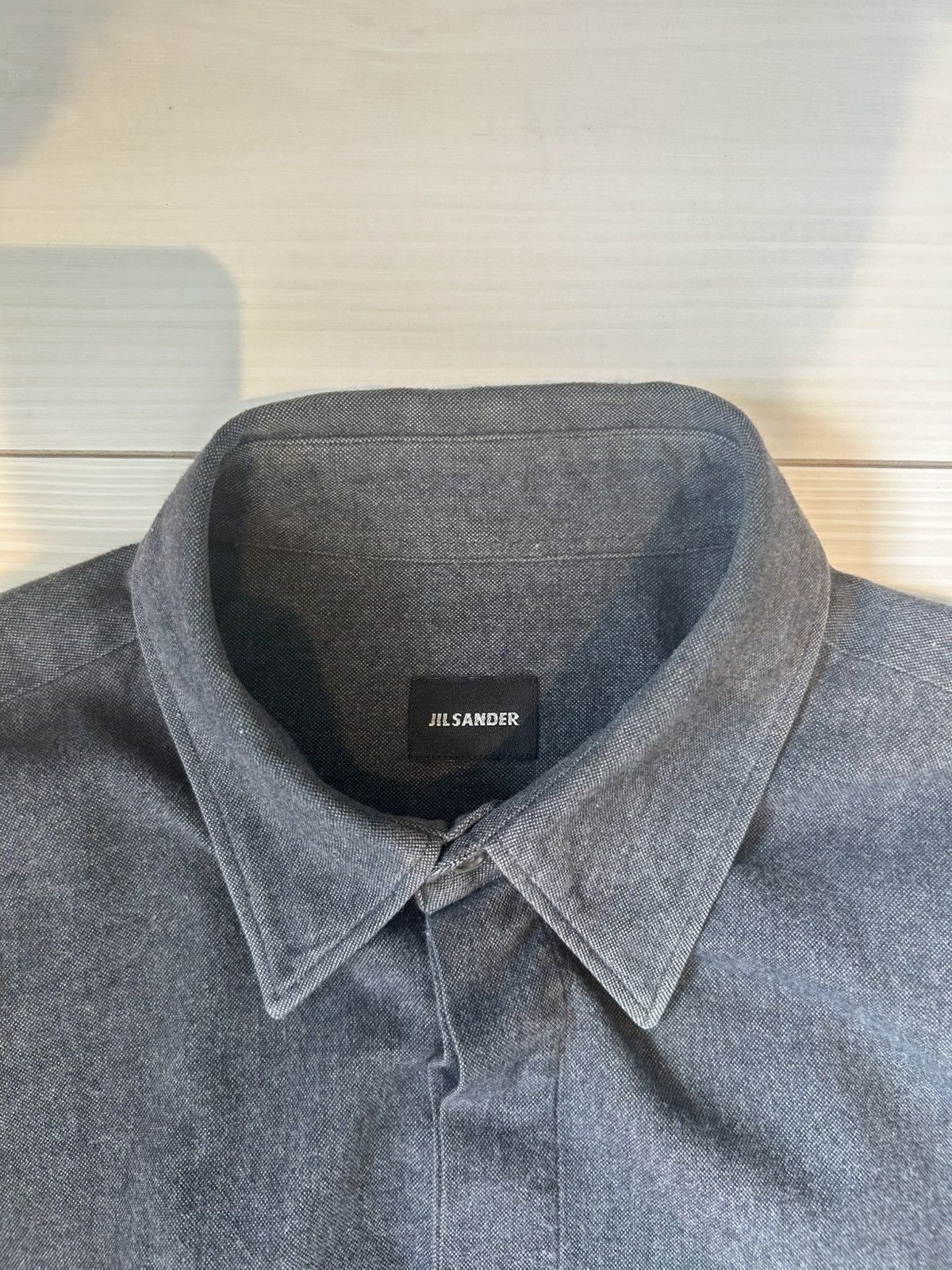 Jil Sander JIL SANDER by RAF SIMONS COTTON SHIRT Size US M / EU 48-50 / 2 - 1 Thumbnail