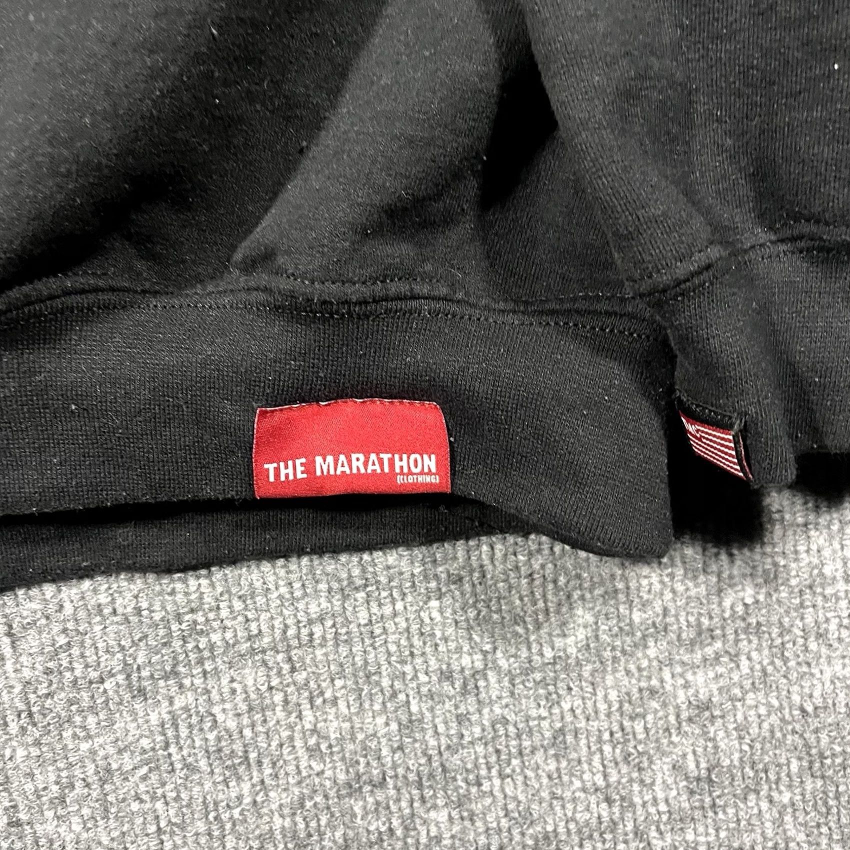 Vintage The Marathon Clothing Shirt Mens 5XL Black Sweatshirt Victory Crenshaw Nipsey Hustle TMC Size US XXL / EU 58 / 5 - 4 Thumbnail