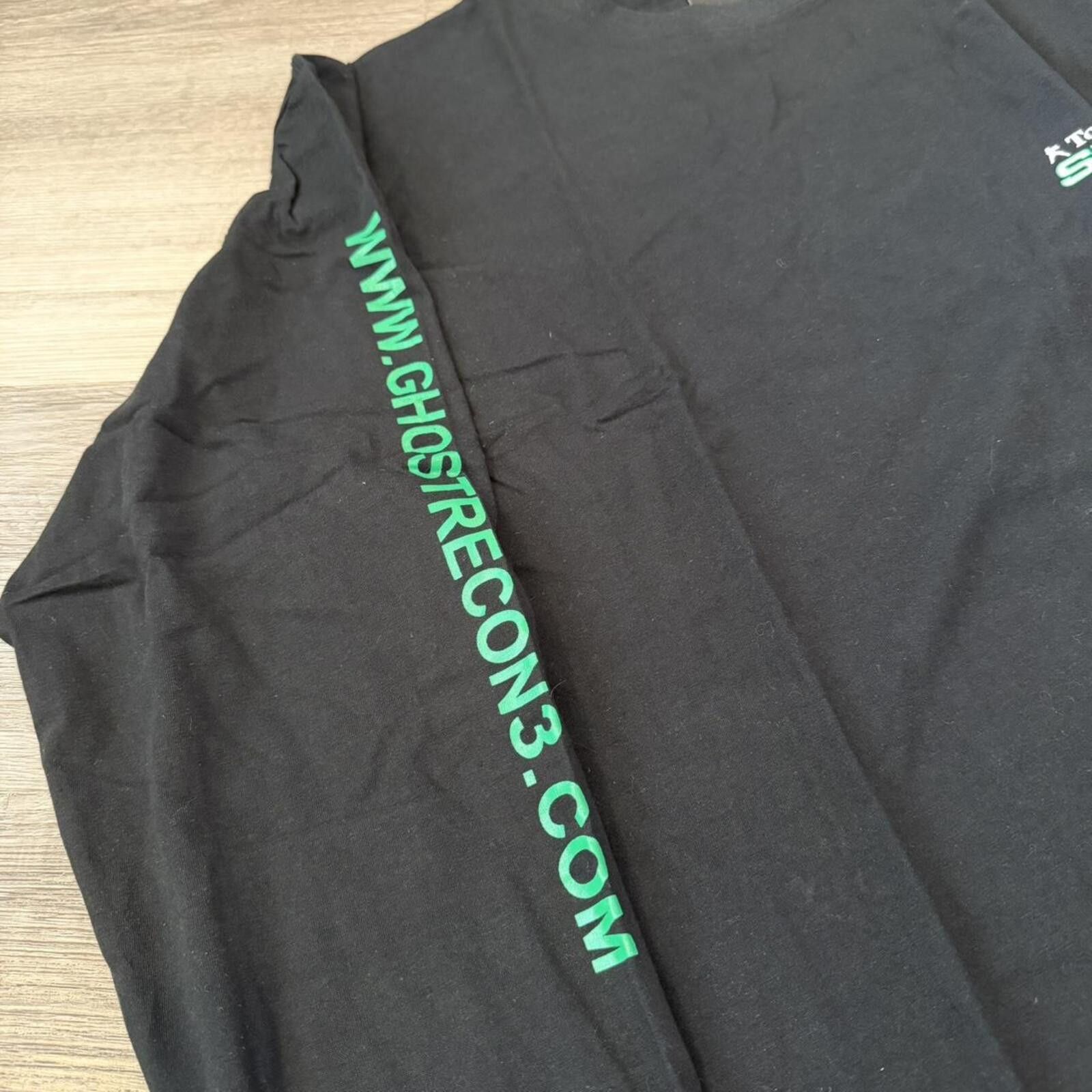 Other Vintage tom Clancy’s splinter cell long sleeve t shirt 00s Size US XL / EU 56 / 4 - 5 Thumbnail