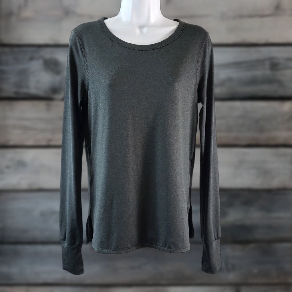 Varley Varley Womens Pullover Top Sz Small Gray Long Sleeve Size S / US 4 / IT 40 - 1 Thumbnail