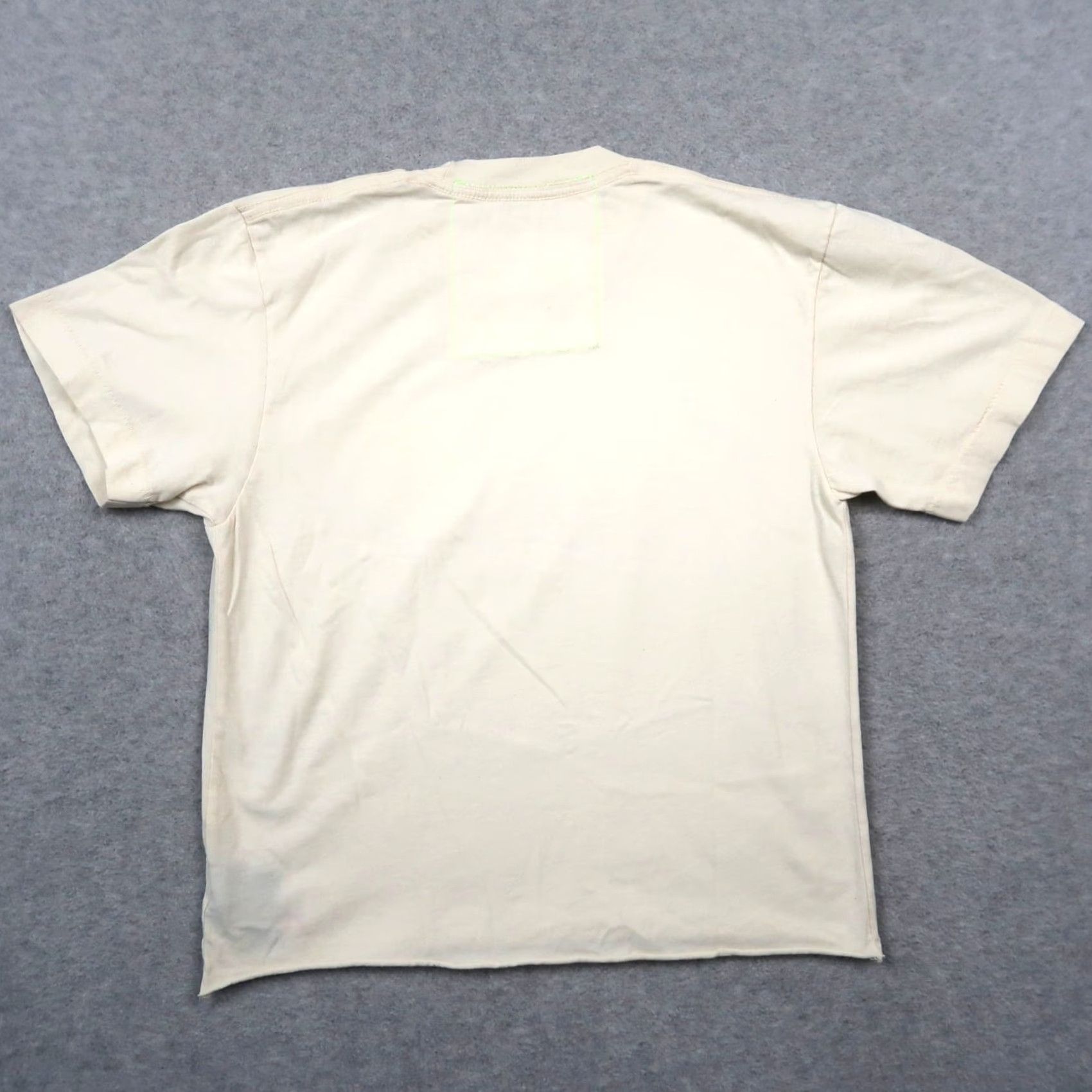Aviator Nation Aviator Nation Heart Ivory T Shirt XS Women USA Made Crew Neck Short Sleeve Embroidered Basic Tee Size XS / US 0-2 / IT 36-38 - 2 Thumbnail