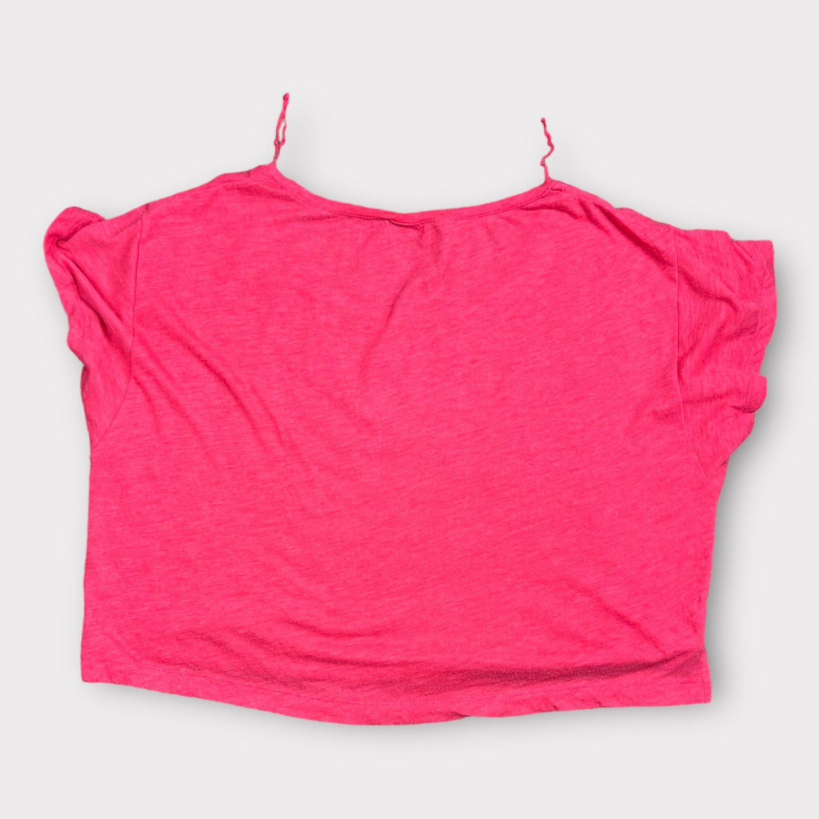 Victoria's Secret Victoria Secret’s PINK | Cropped Oversized Tee Coral Pink Size XS / US 0-2 / IT 36-38 - 7 Thumbnail