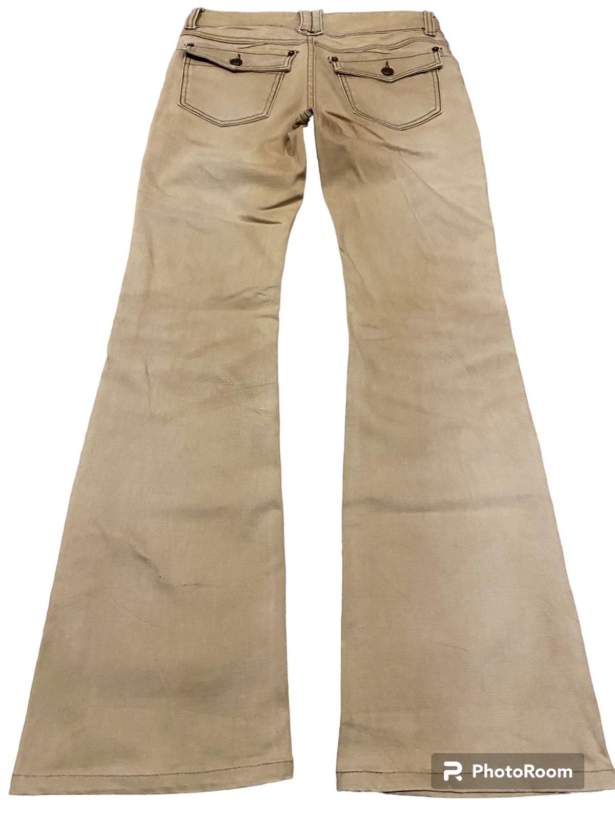 Hysteric Glamour × Japanese Brand × Tornado Mart Flare jeans honeysuckle rose boot cut Size 29" - 3 Thumbnail