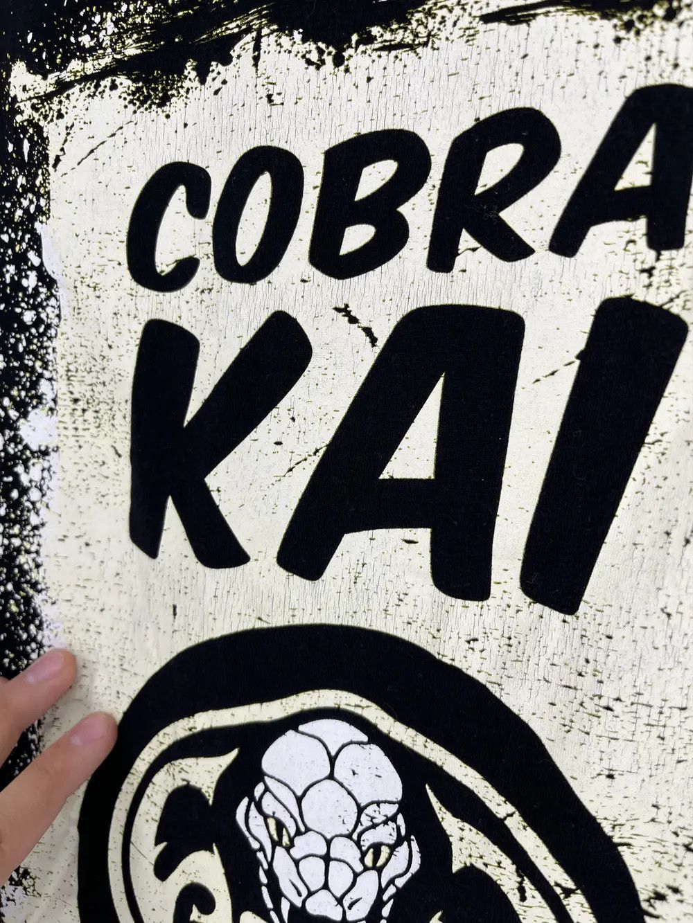 Vintage Vintage Cobra Kai The Karate Kids Movie Tv Series Tee Size US XL / EU 56 / 4 - 11 Thumbnail