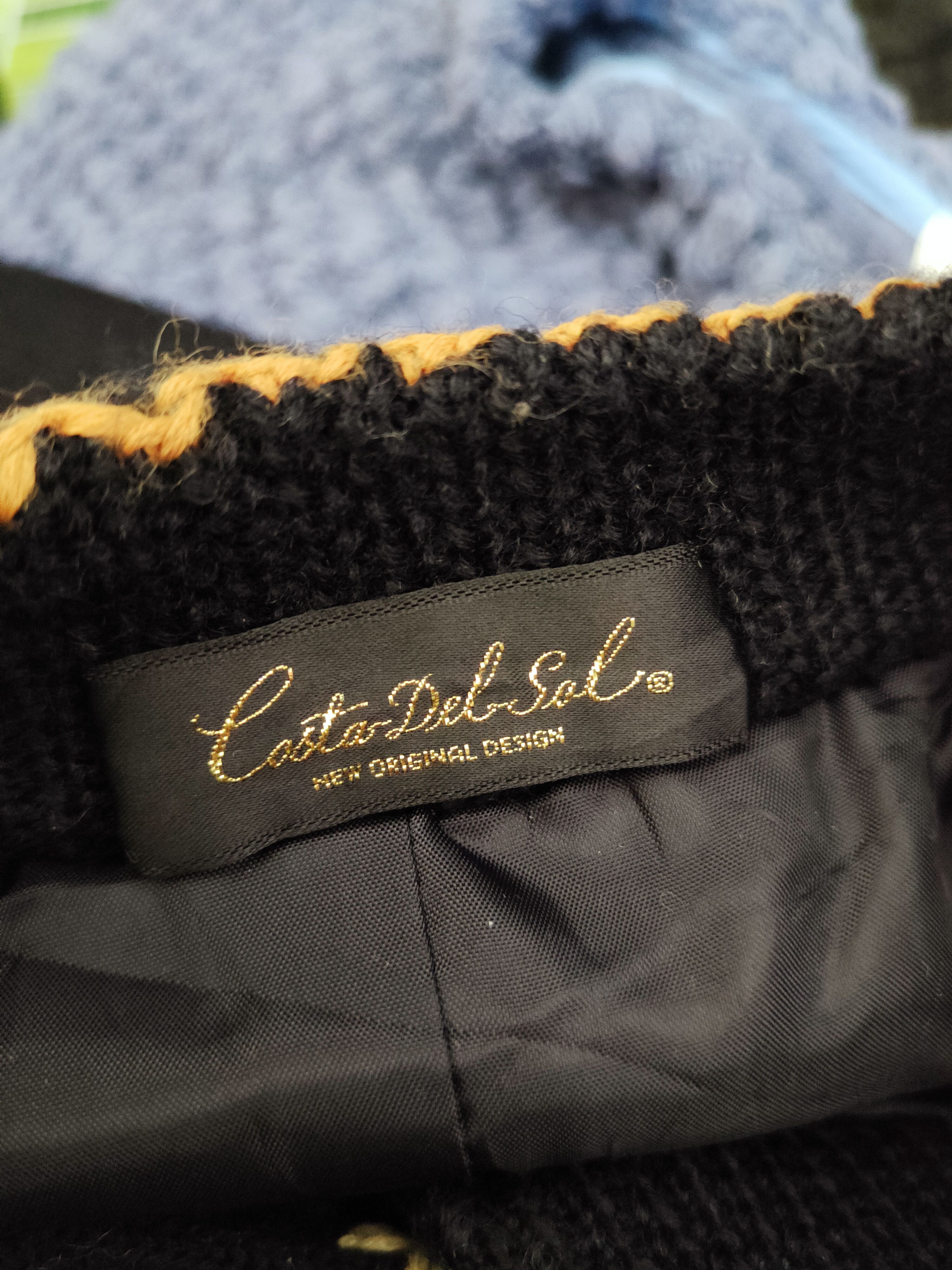 Japanese Brand × Vintage Vintage Art - Costa del Sol Black Knitwear Button Up Shirts Size M / US 6-8 / IT 42-44 - 10 Thumbnail