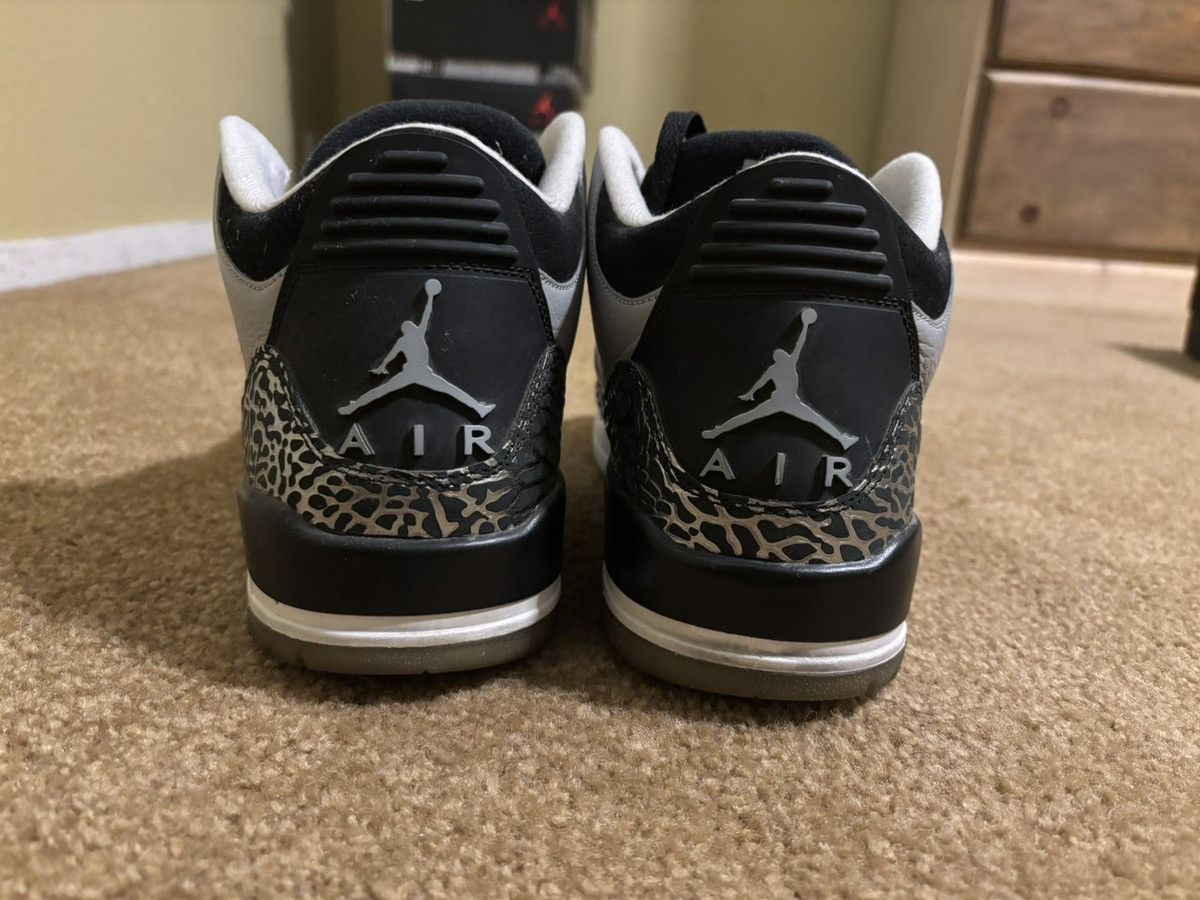 Hypebeast × Jordan Brand × Nike Jordan 3 Retro Wolf Grey Size US 9.5 / EU 42-43 - 3 Thumbnail