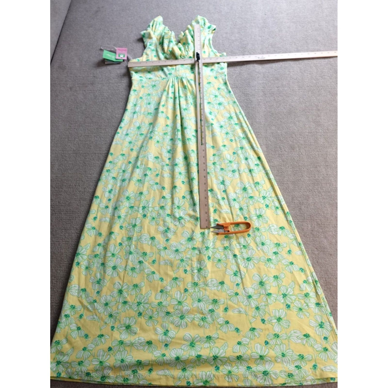 Lilly Pulitzer Lilly Pulitzer Women's Green Jersey Dress Small Casual Sweater Dress Size S / US 4 / IT 40 - 2 Thumbnail