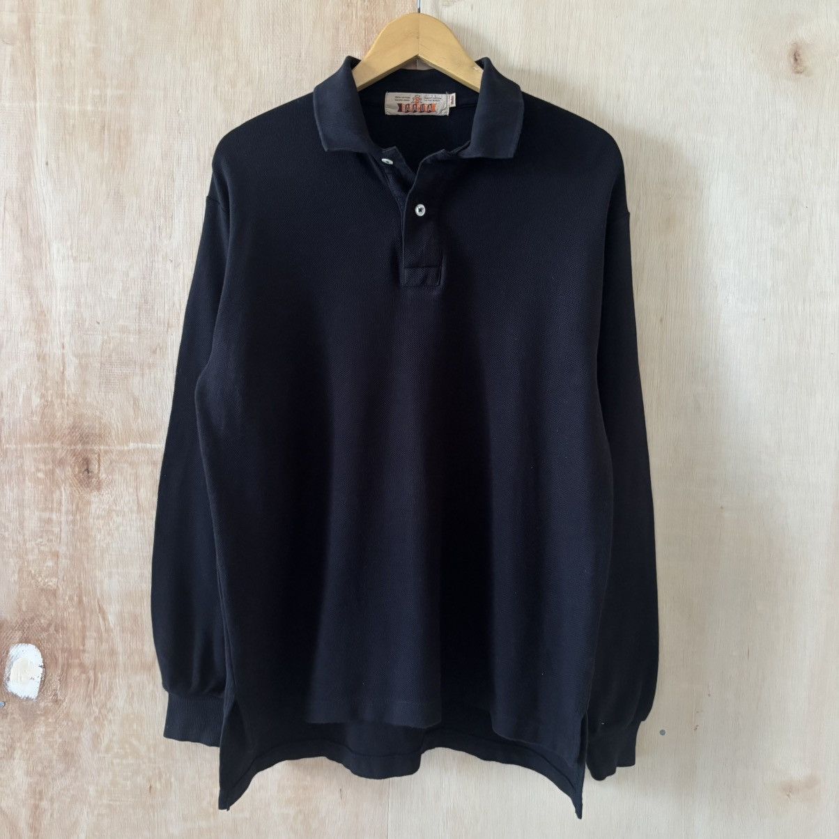 Baracuta Vintage Baracuta Manchester London Long Sleeve Polo Shirts Size US M / EU 48-50 / 2 - 1 Thumbnail