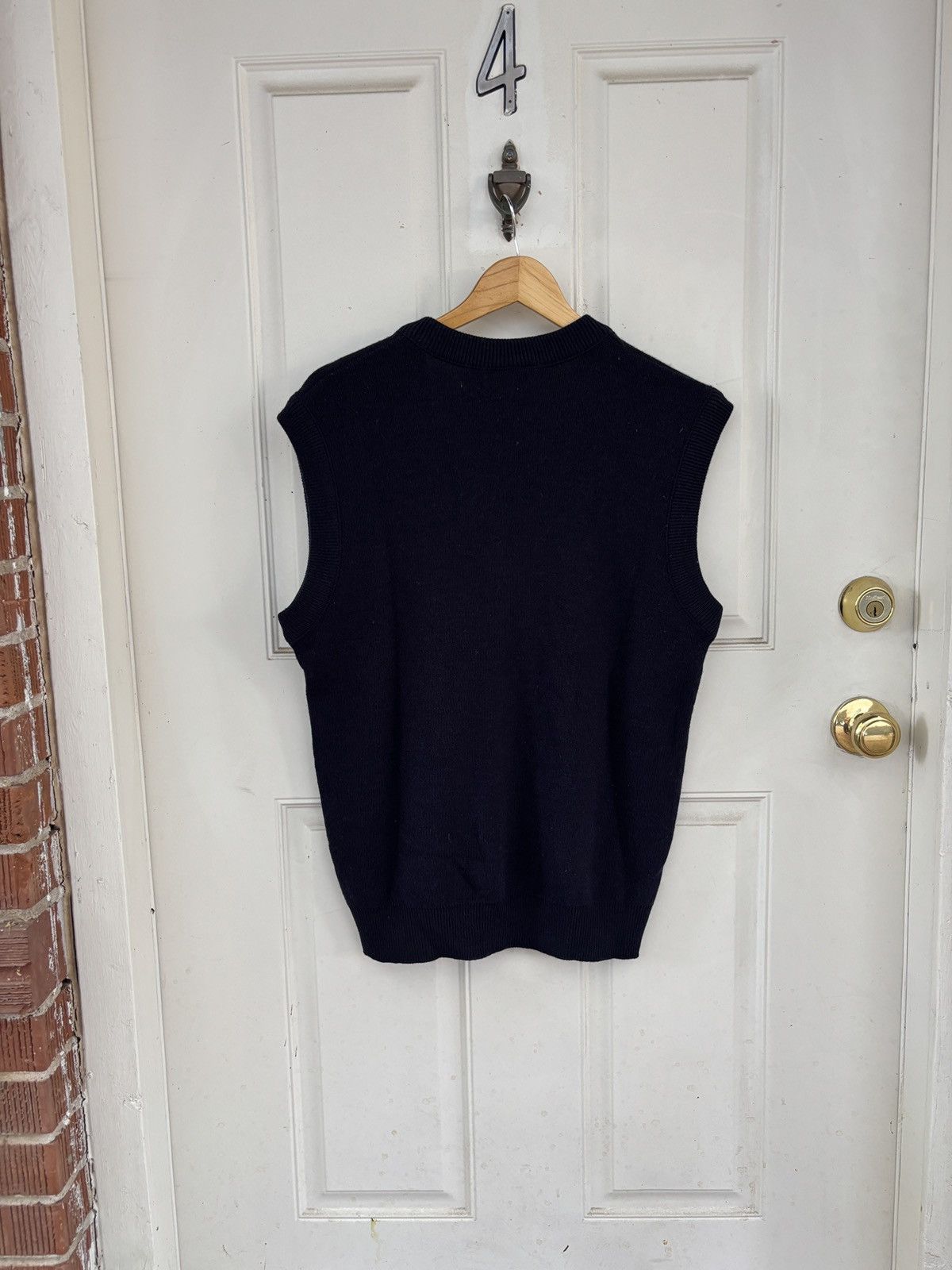 Lacoste VINTAGE LACOSTE SWEATER VEST Size US L / EU 52-54 / 3 - 4 Thumbnail