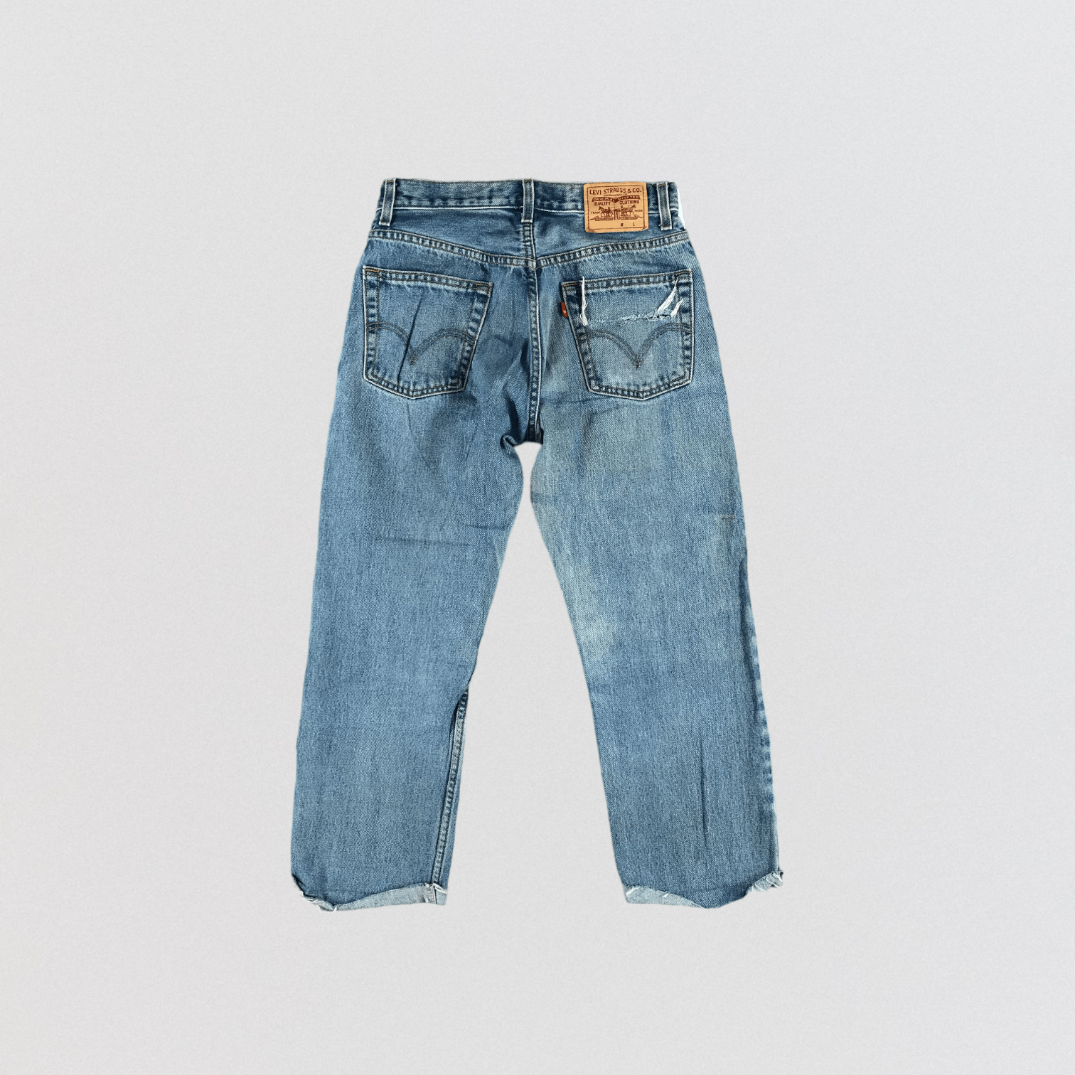 Levi's × Vintage Vintage Blue Wash Levis 505 Jeans-JM2819 Size US 30 / EU 46 - 2 Thumbnail