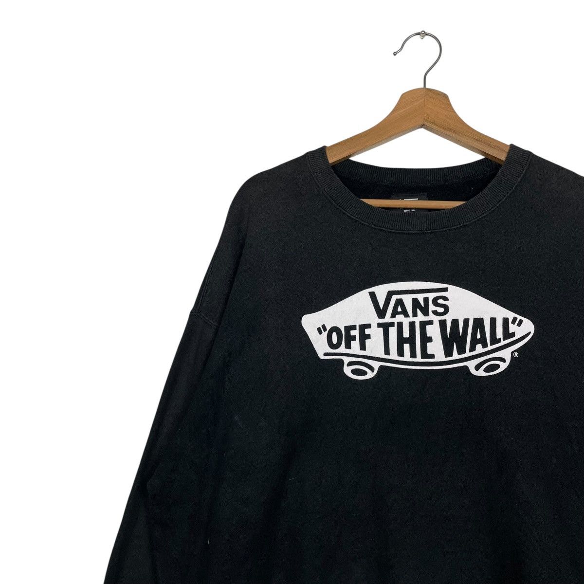Vans Vans Off The Wall Big Logo Crewneck Sweatshirt Size US M / EU 48-50 / 2 - 6 Thumbnail