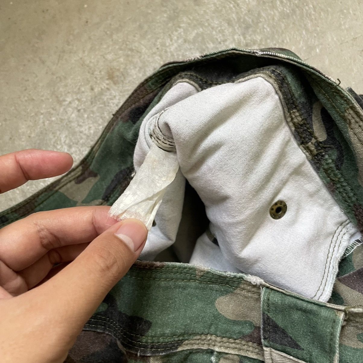 If Six Was Nine Vintage Japanese Brand Tactical Cargo Flare Pants 🍒 Size US 27 - 8 Thumbnail