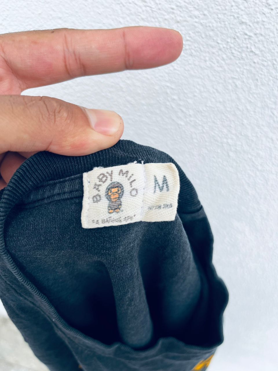 Japanese Brand × Vintage Vintage A Bathing Ape Baby Milo Japanese Designer Fashion Size US M / EU 48-50 / 2 - 11 Thumbnail
