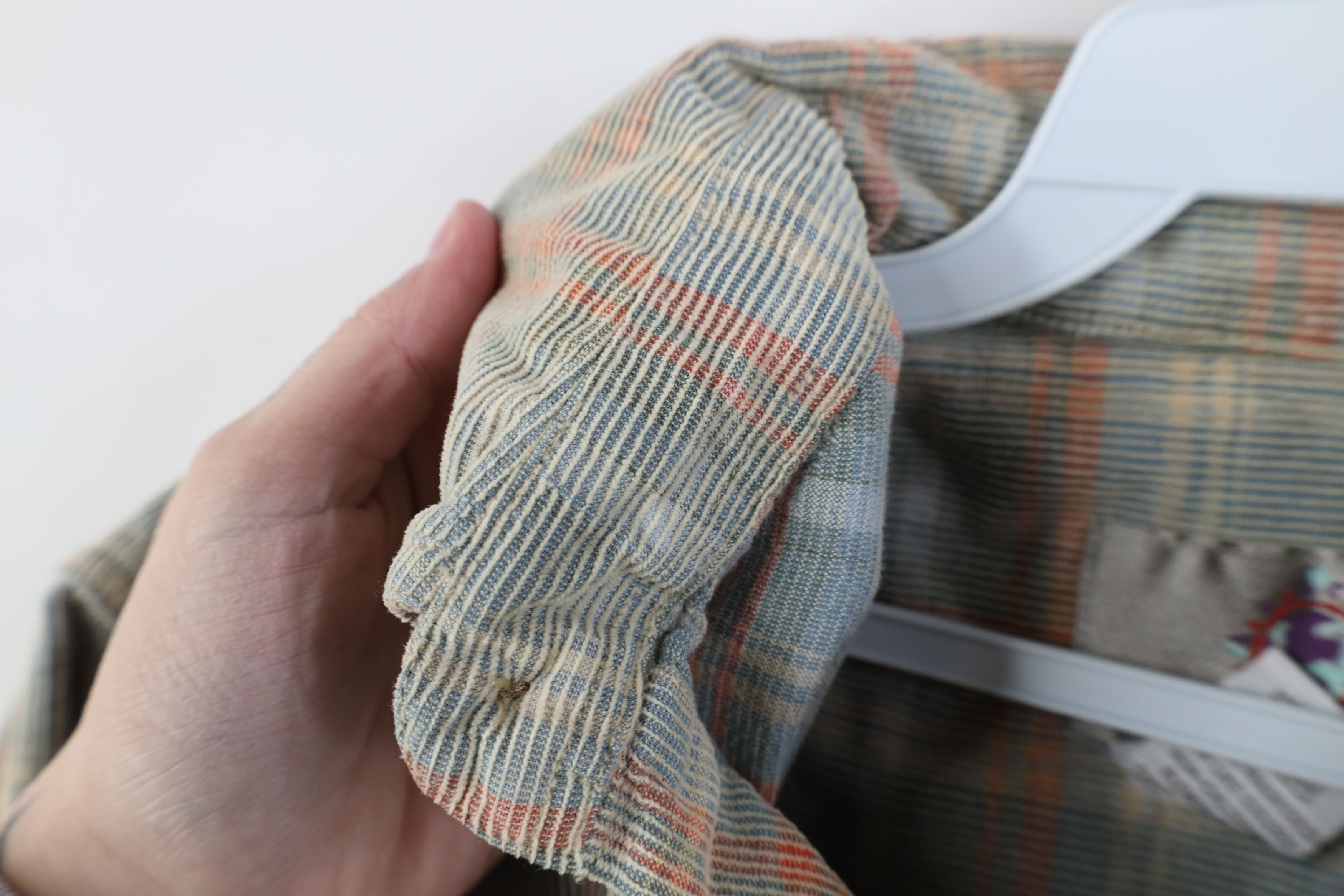 Vintage Vintage 90s Streetwear Collared Button Down Shirt Plaid Size US M / EU 48-50 / 2 - 6 Thumbnail