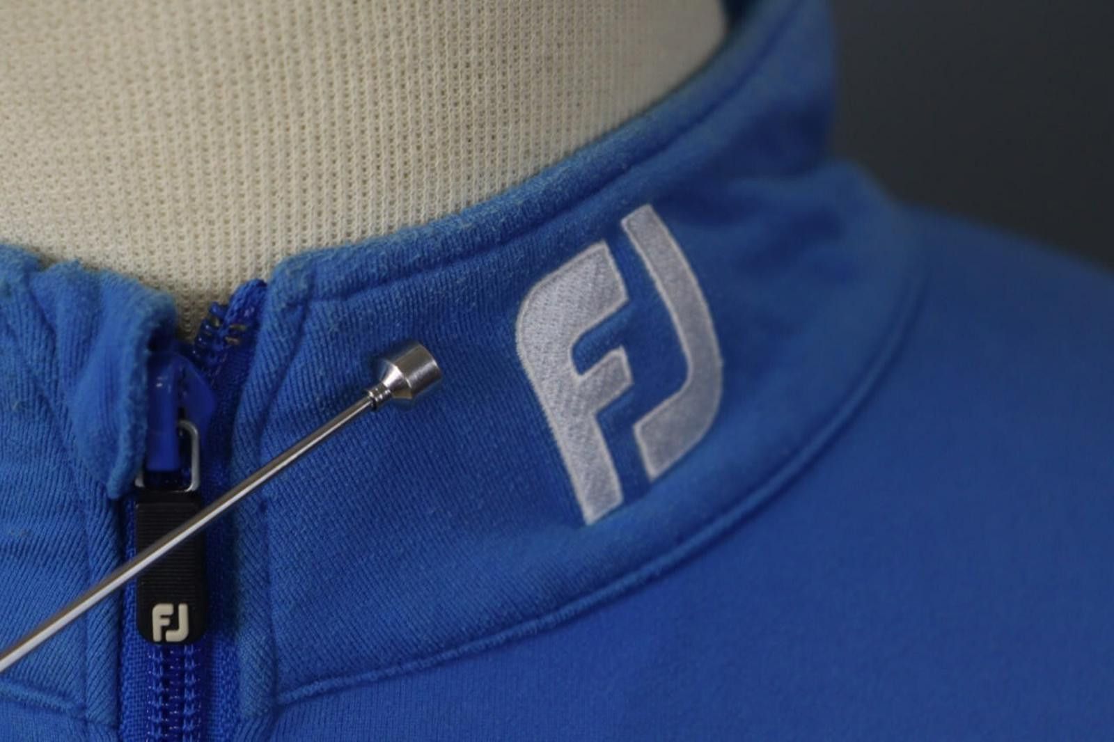 Fjallraven FJ Blue Striped Panel Nylon Quarter Zip Sweatshirt Size L Size US L / EU 52-54 / 3 - 9 Thumbnail