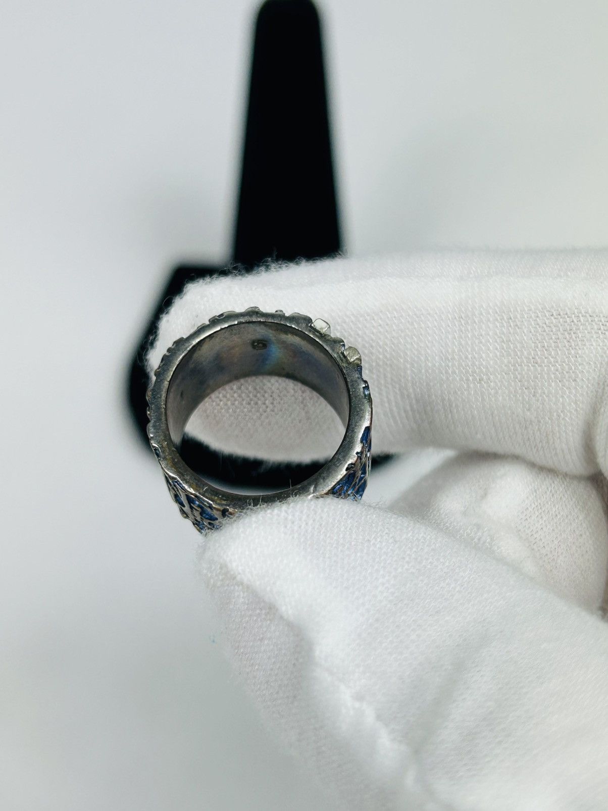 Dior Blue Trotter 2 Ring Size 5