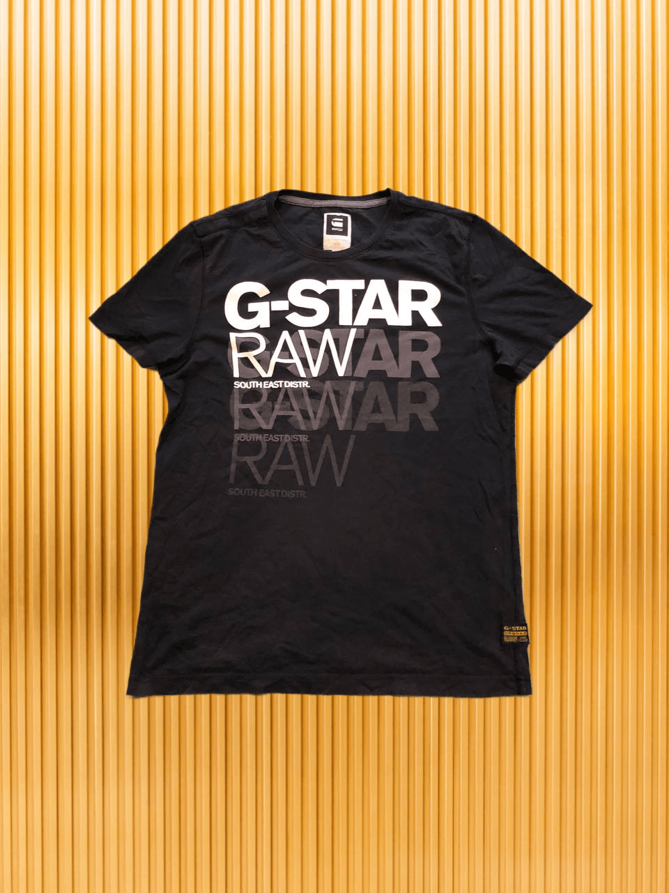 G-Star Vintage big logo G-Star Raw T-shirt black Y2K size M Size US M / EU 48-50 / 2 - 1 Thumbnail