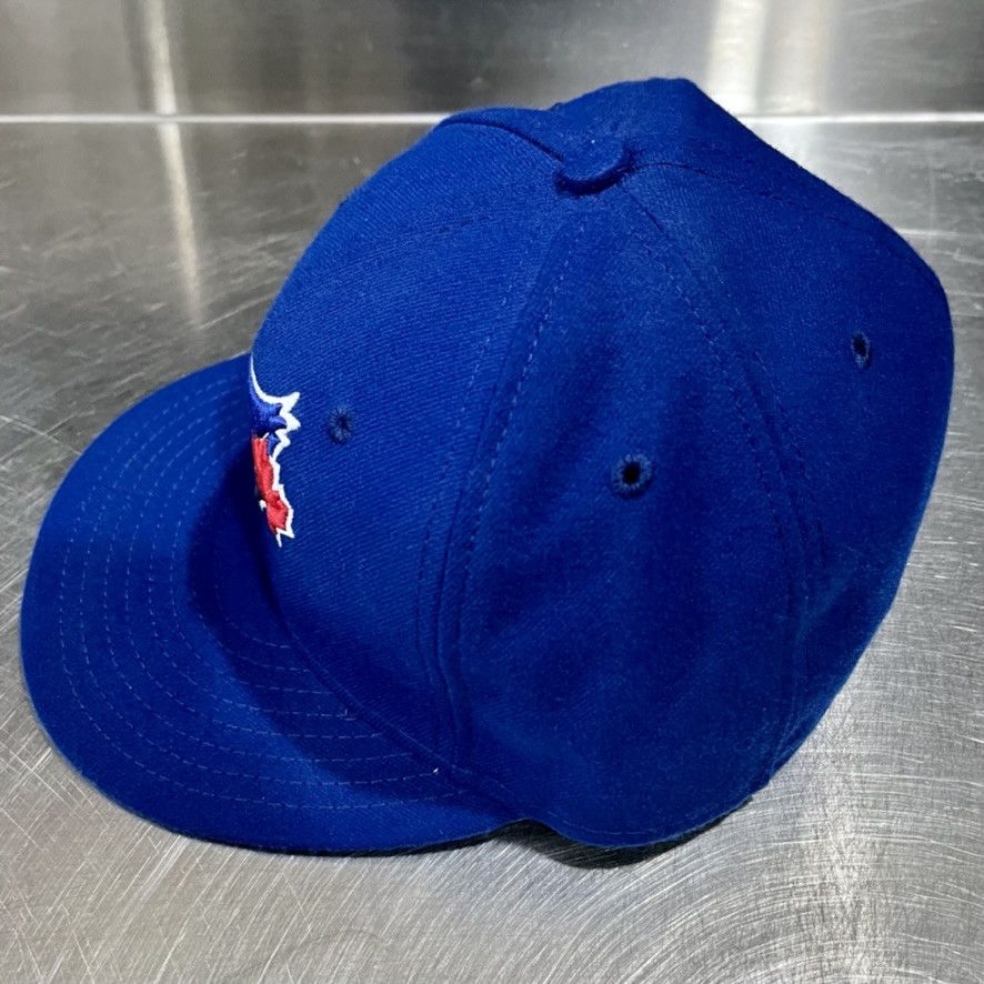 New Era Toronto Blue Jays USA Made Vintage VTG 59FIFTY Hat 7 1/2 Size ONE SIZE - 2 Thumbnail