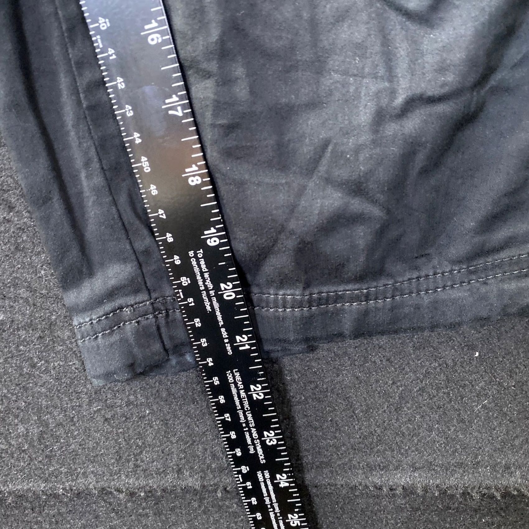 Vintage Chicos Womens Pants Black Cargo Crop Capris Techwear Utility Stretch M Size 32" / US 10 / IT 46 - 6 Thumbnail