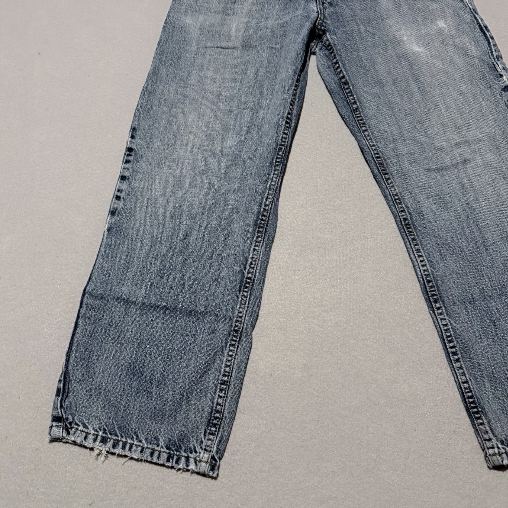 Levi's Levi's 550 Jeans Men Blue Denim Distressed Straight Relaxed Fit - 30X25.5 Jeans Mens Blue Distressed Straight 550 Size US 30 / EU 46 - 5 Thumbnail
