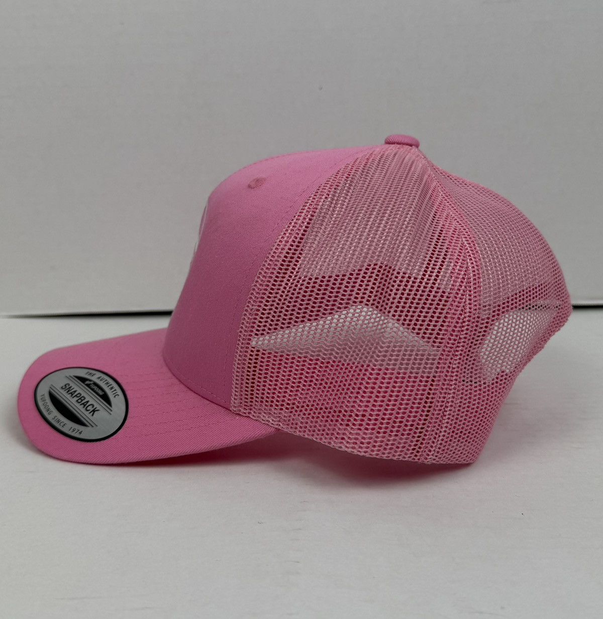 Other Pepsi SnapBack Trucker Mesh Hat Pink Embroidered NEW Size ONE SIZE - 2 Thumbnail